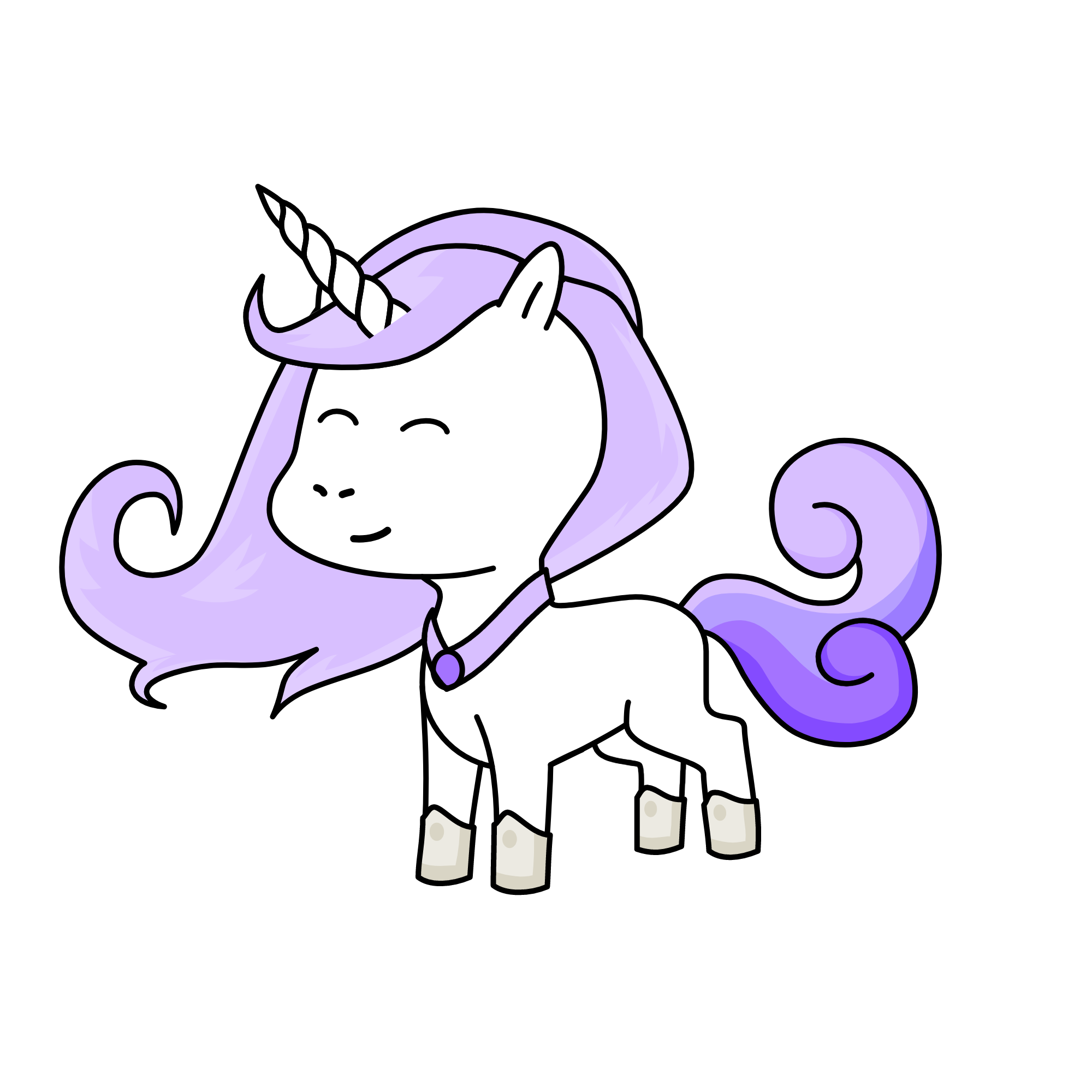 Crystal, the unicorn