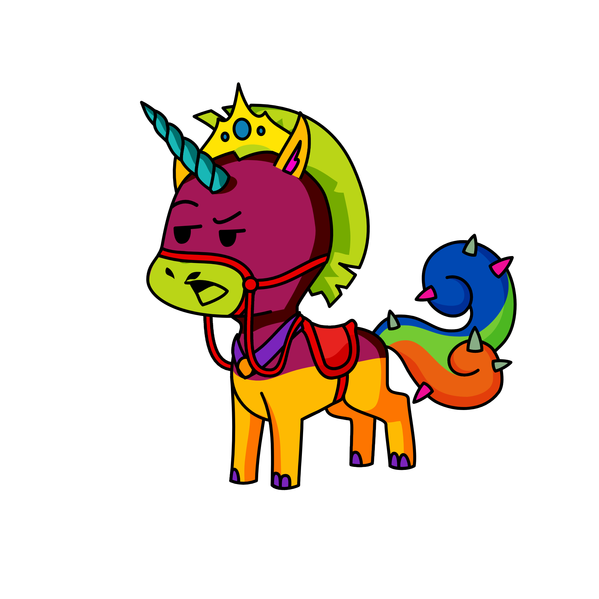 Odd, the unicorn