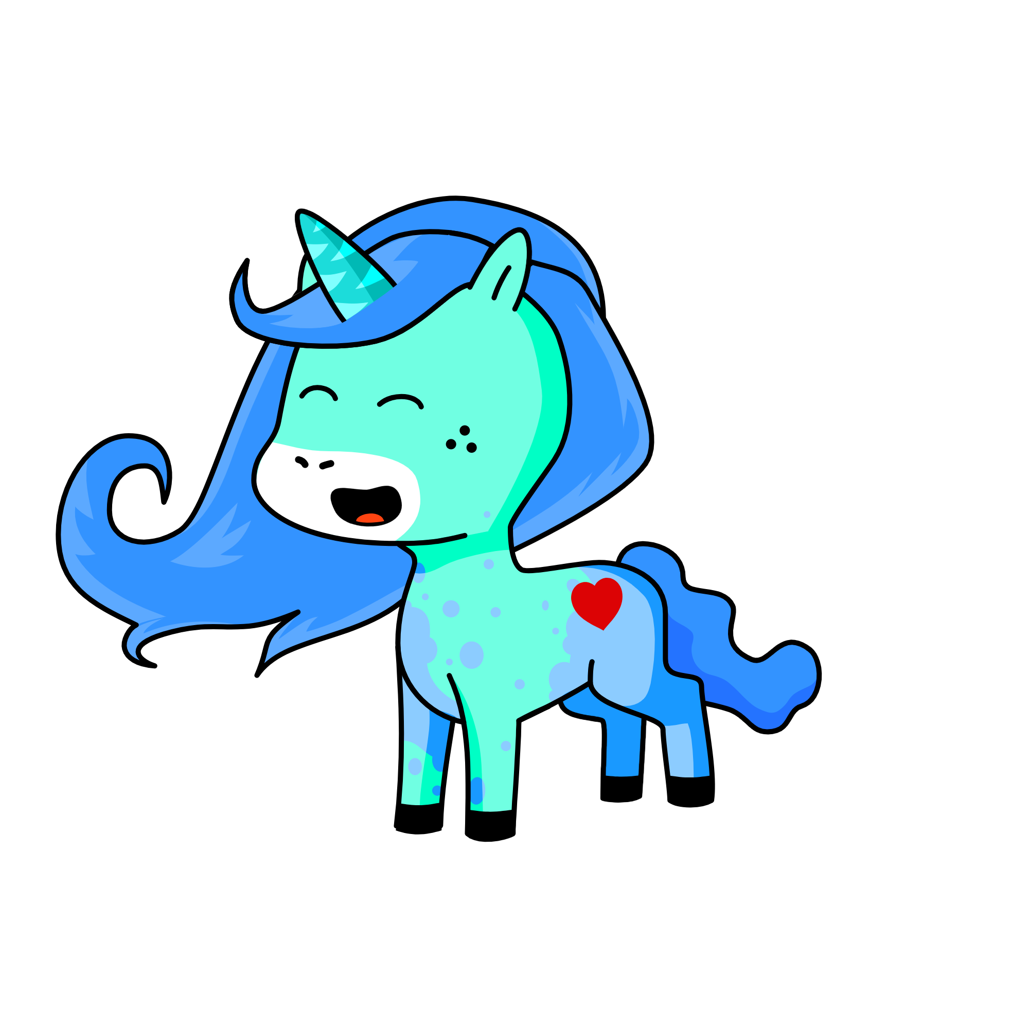 cam, the unicorn