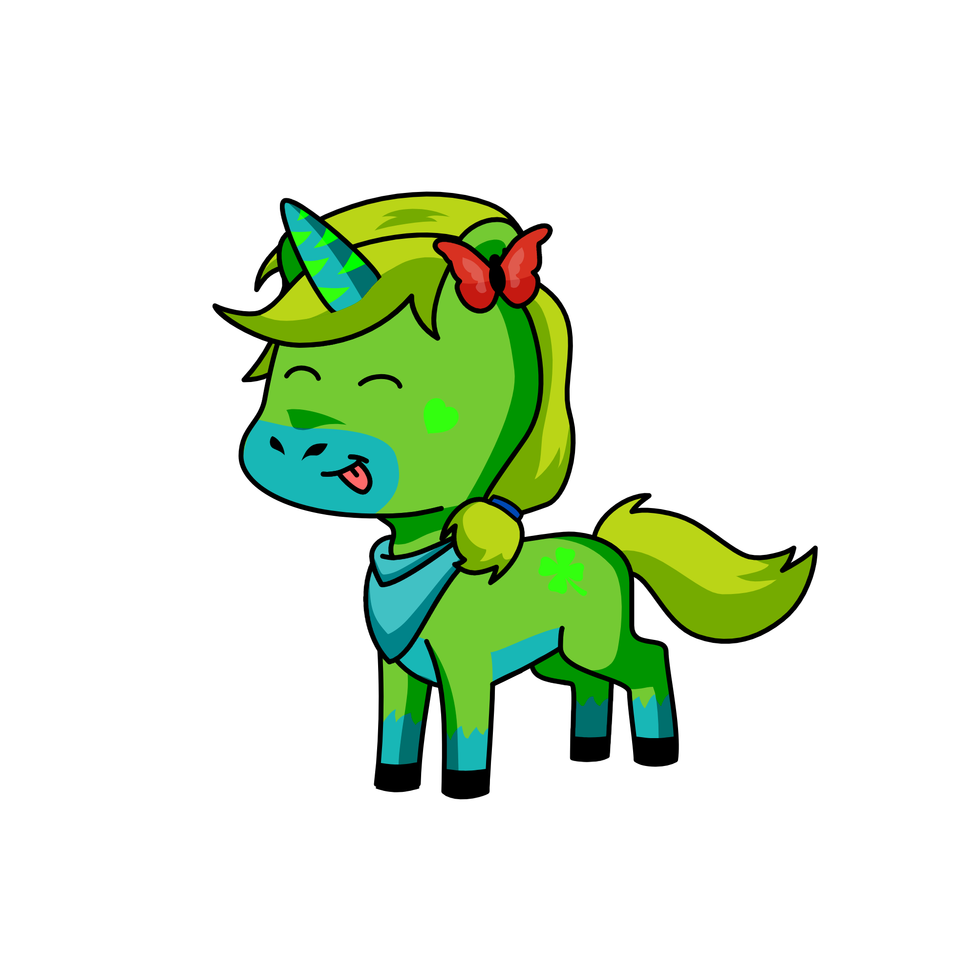 Ivy, the unicorn