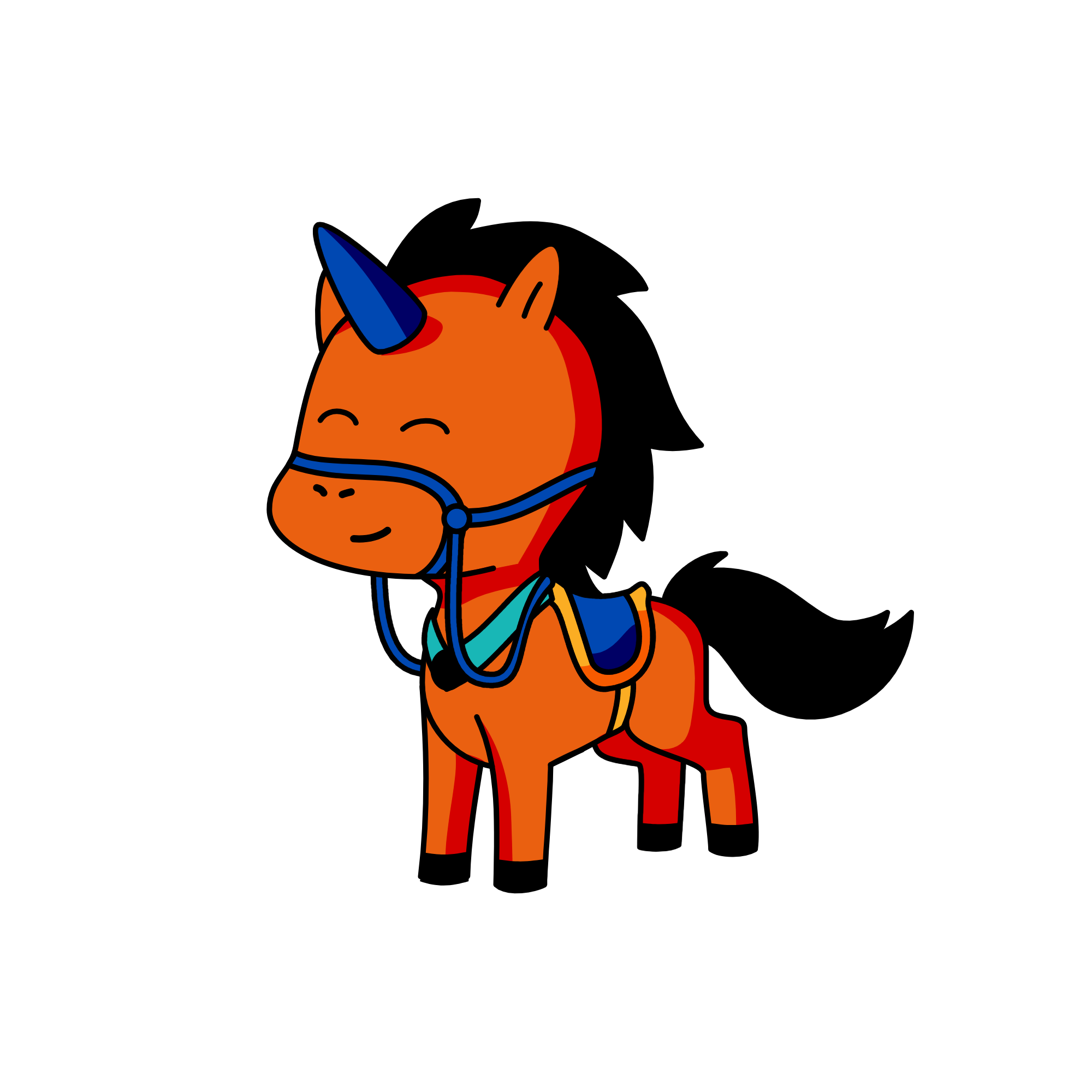 Horse, the unicorn