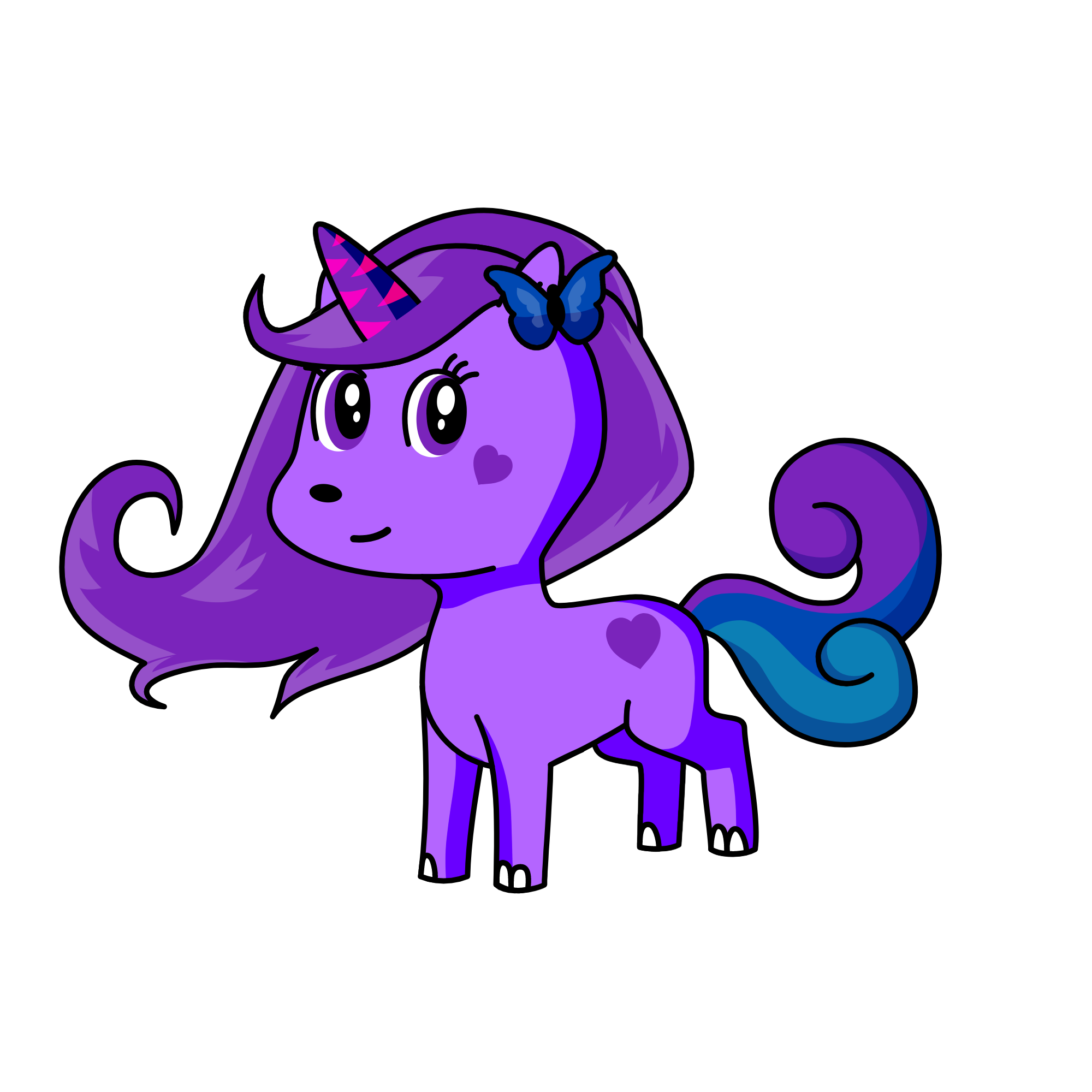 moon, the unicorn