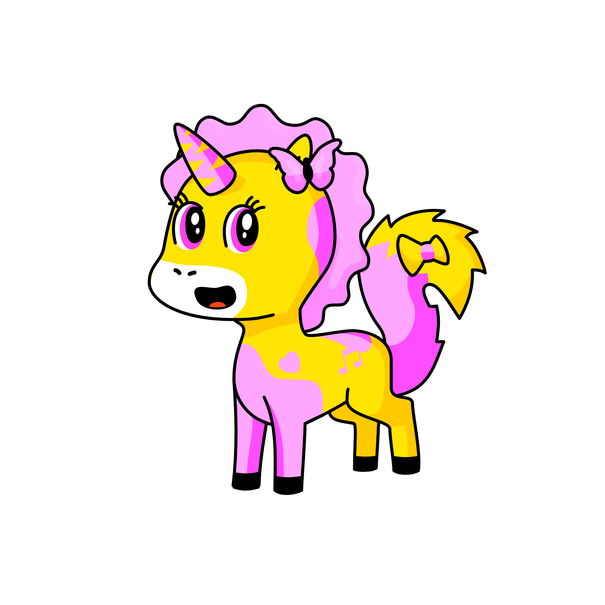 PELLOW?!, the unicorn
