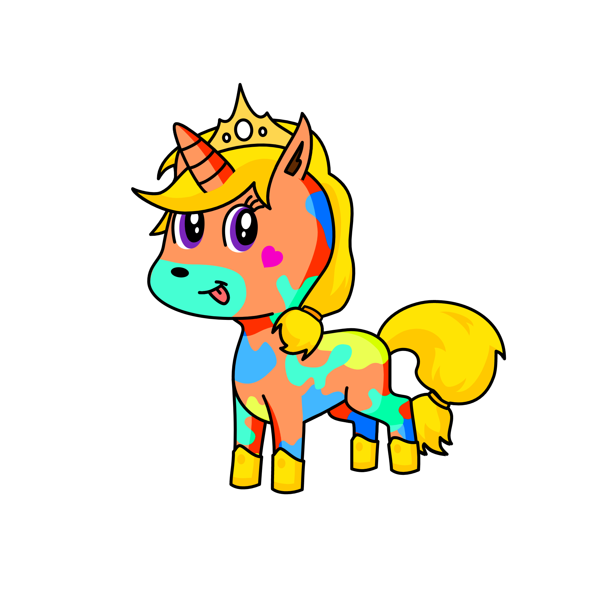 YAH DURR, the unicorn