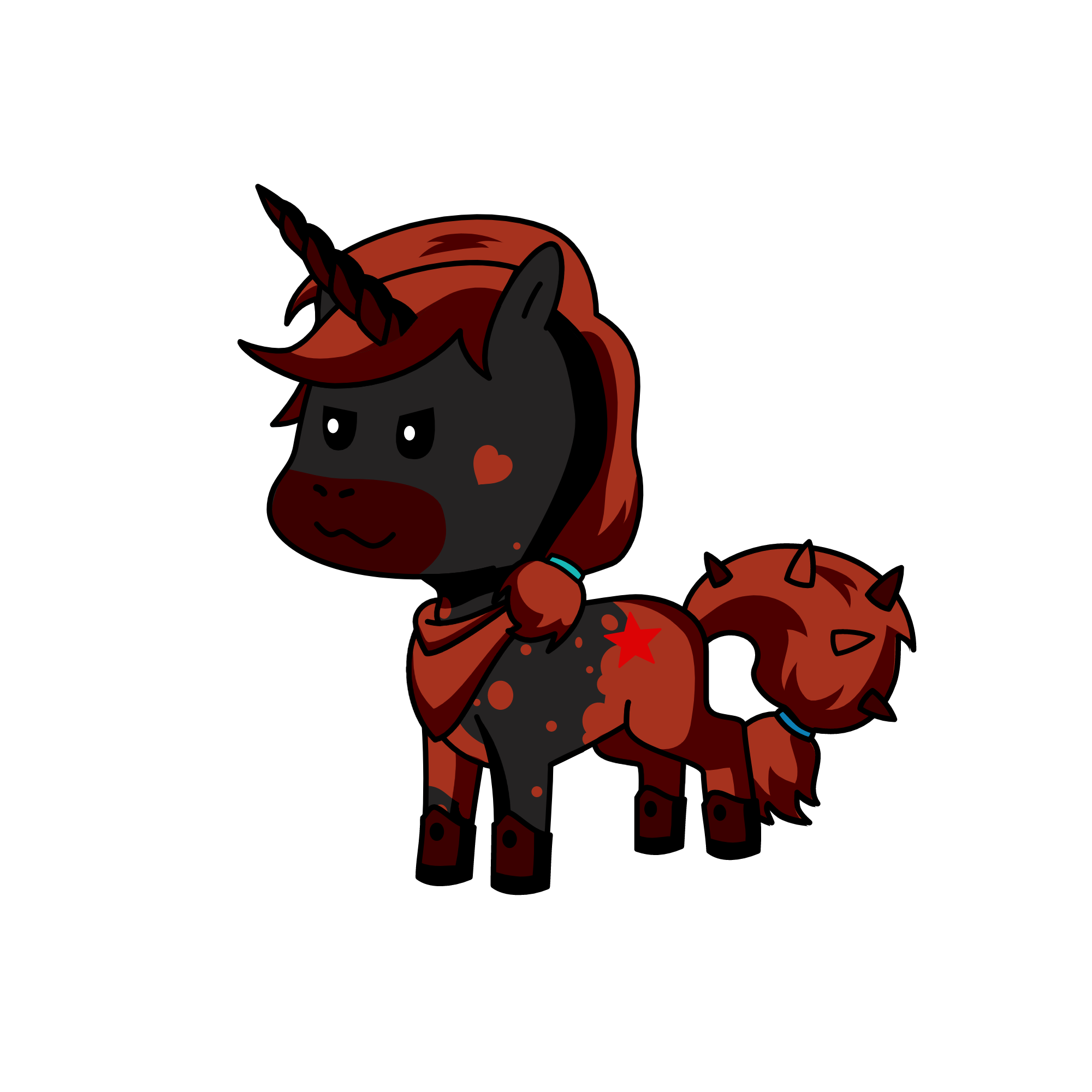 bloody, the unicorn