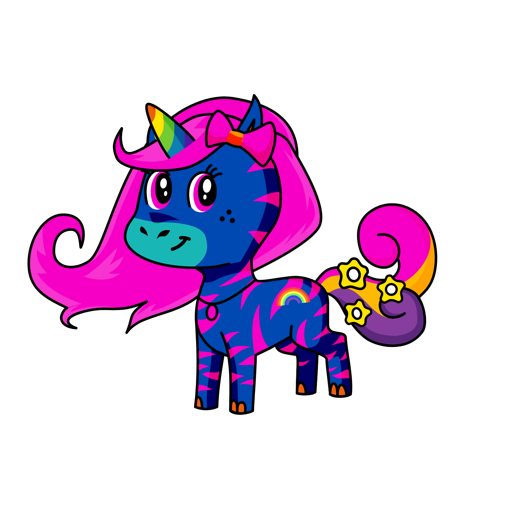Oorja, the unicorn