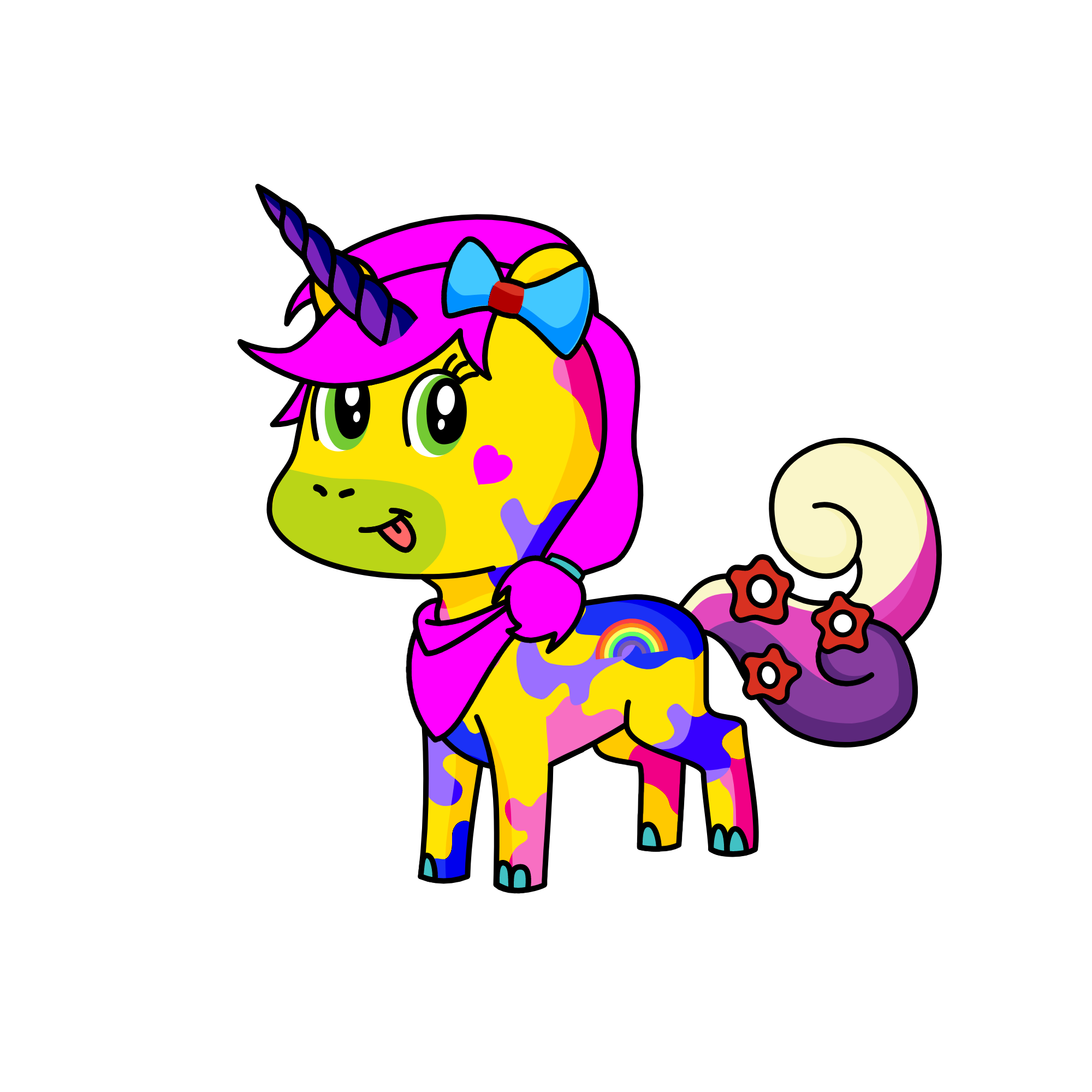 cotton candy, the unicorn