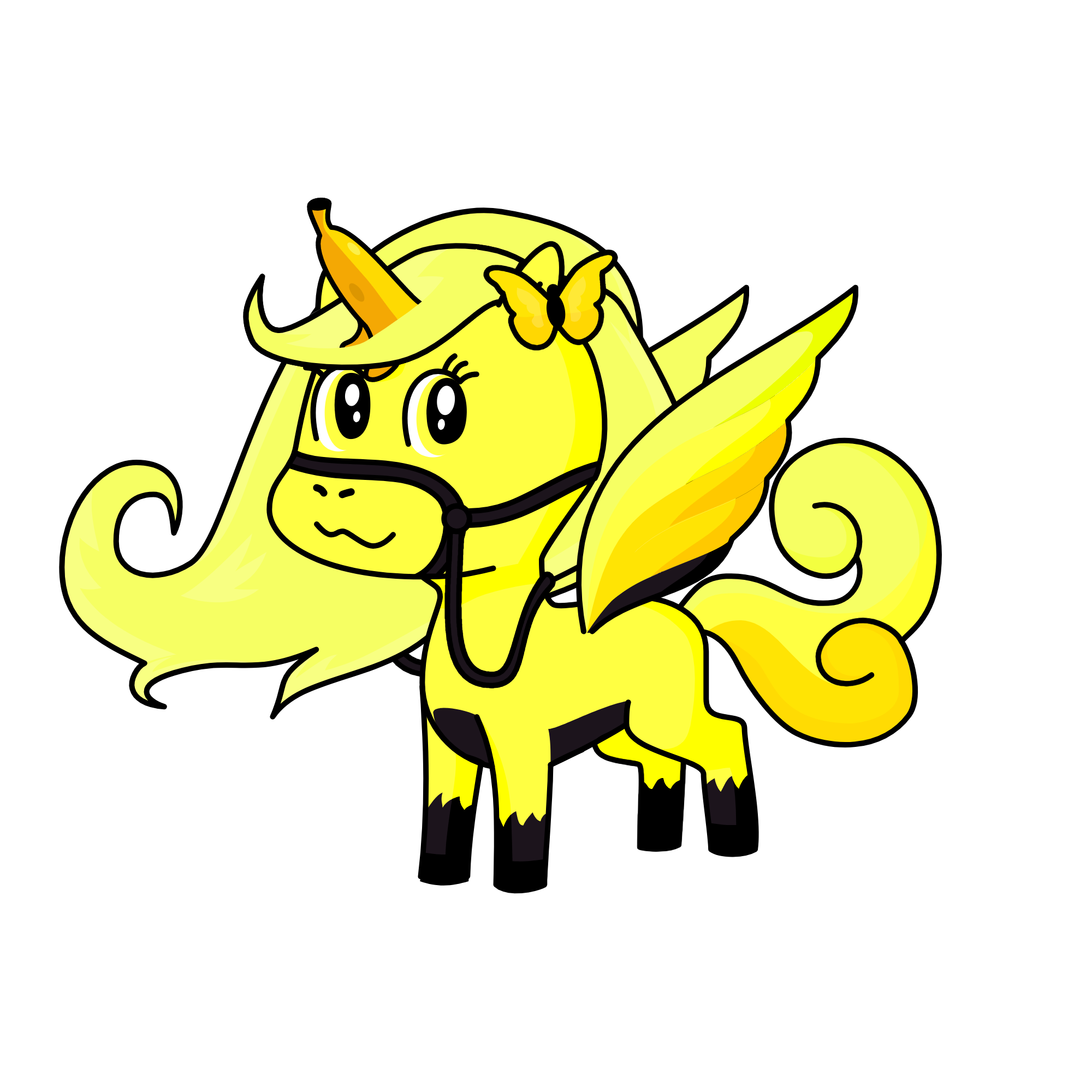 Banana Unicorn, the unicorn