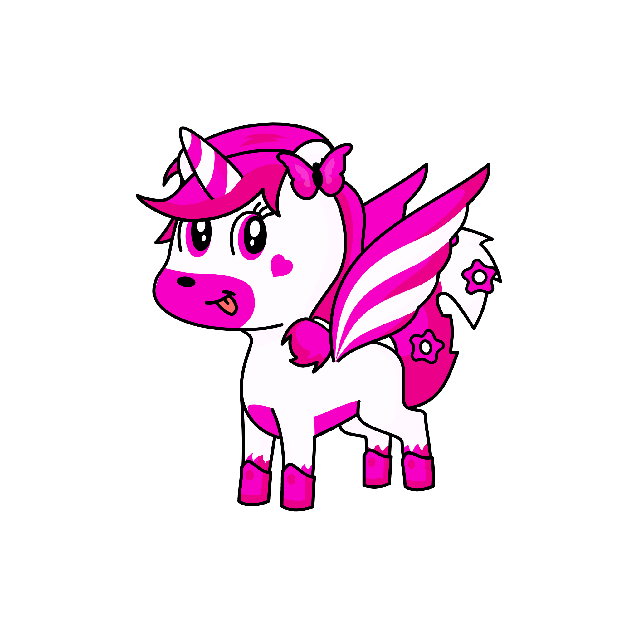 Hi I am masha nice to meet you, the unicorn