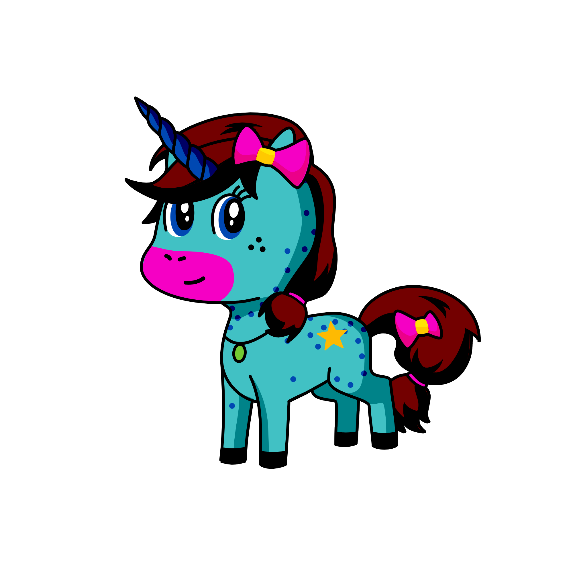 Nellie, the unicorn