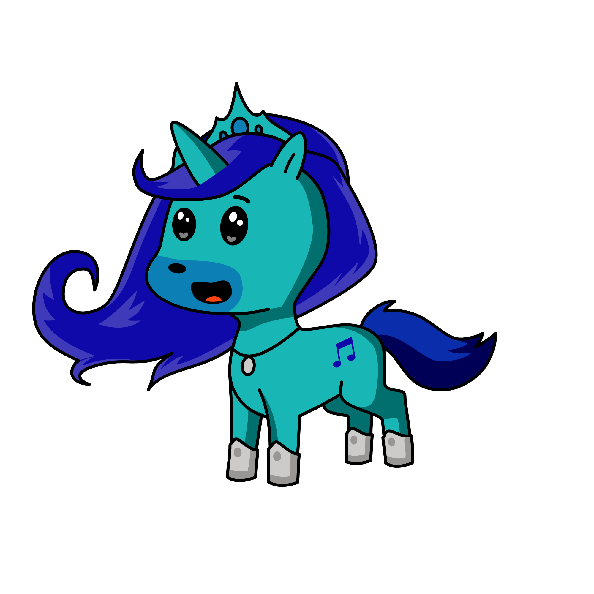 luna, the unicorn