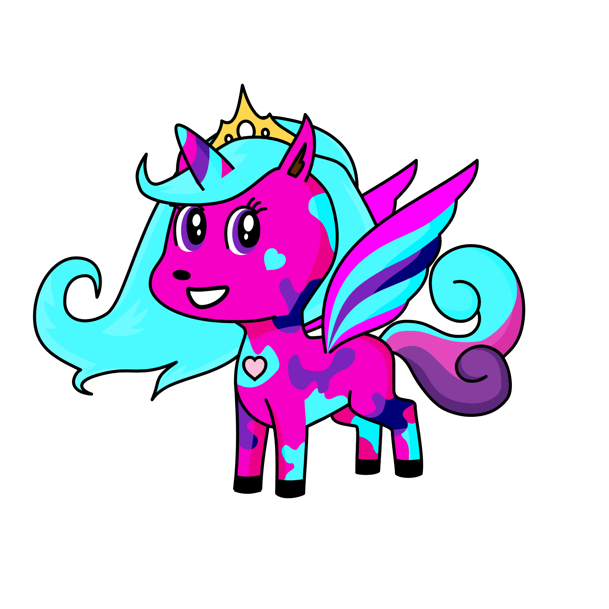 Foxtale fine, the unicorn