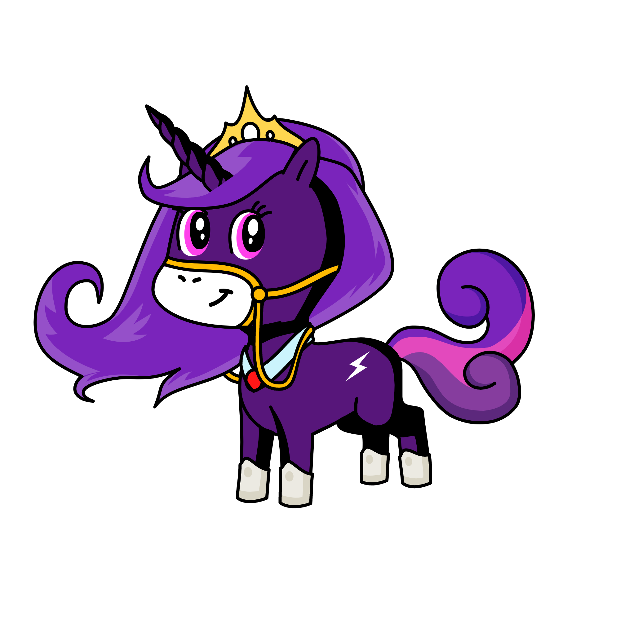Celestial Luna , the unicorn