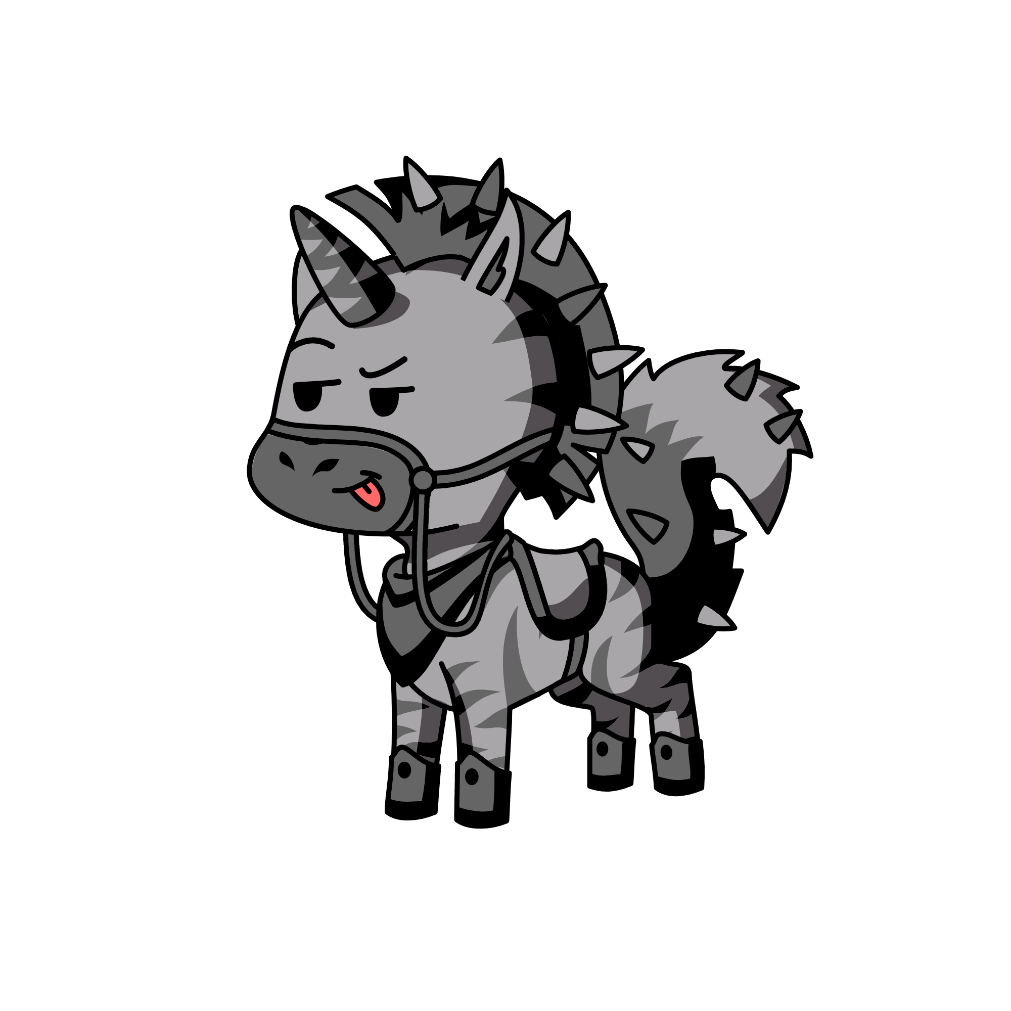 :P, the unicorn
