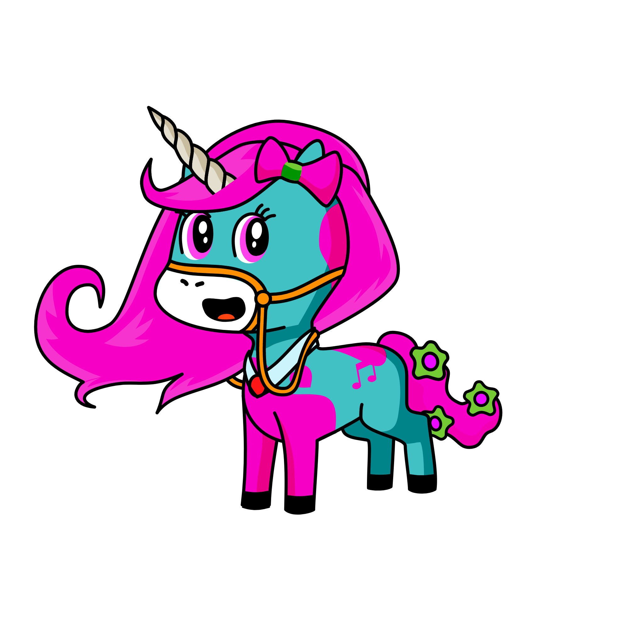 Princes Luna, the unicorn