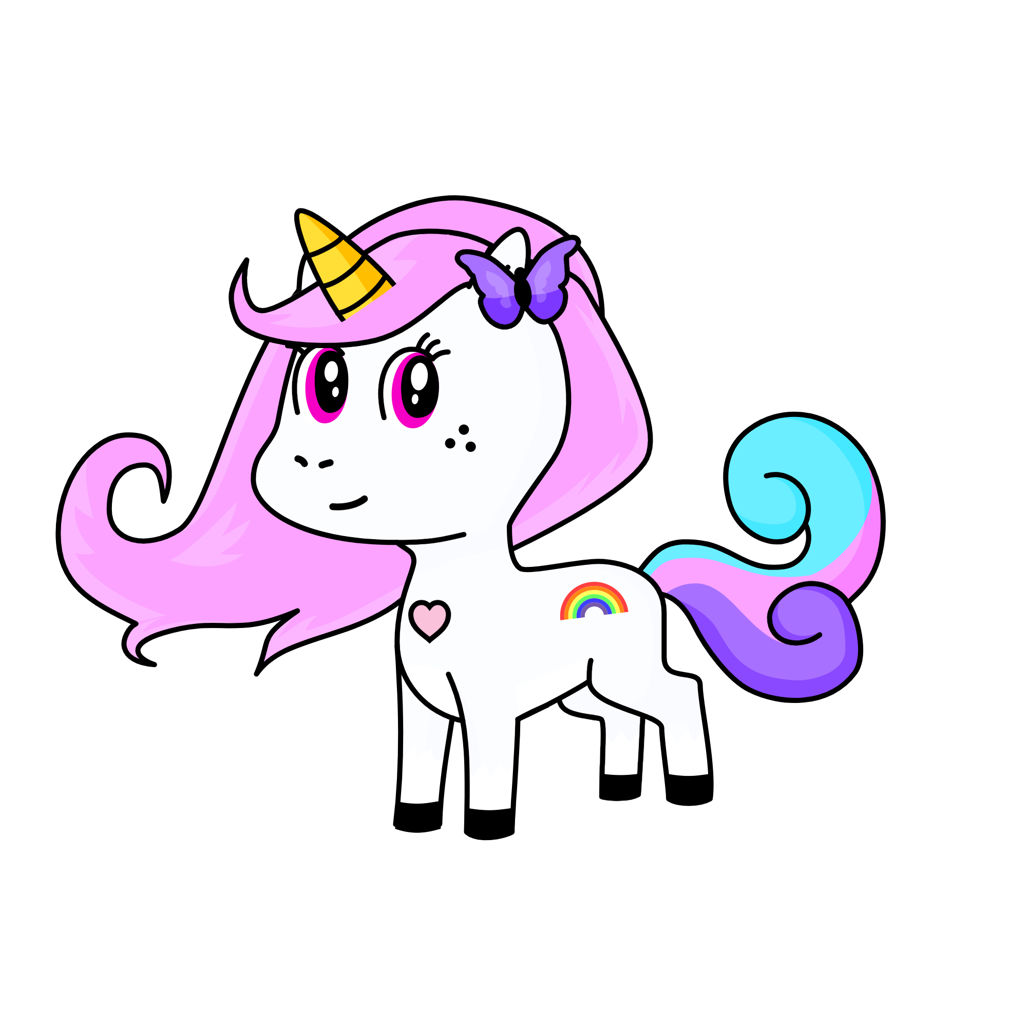 Când Cane, the unicorn
