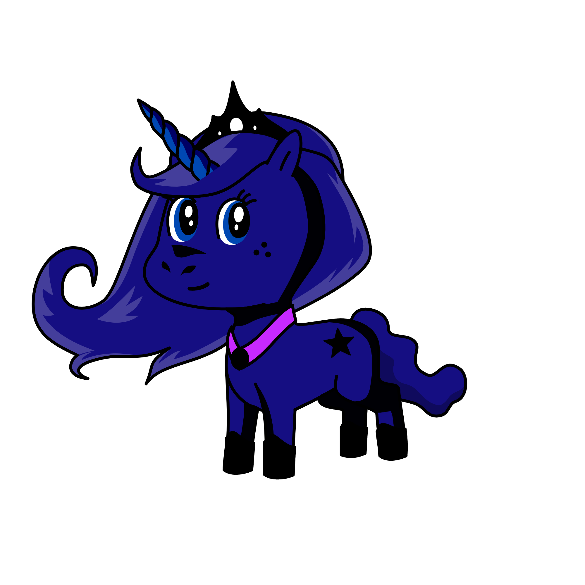 LUNA, the unicorn