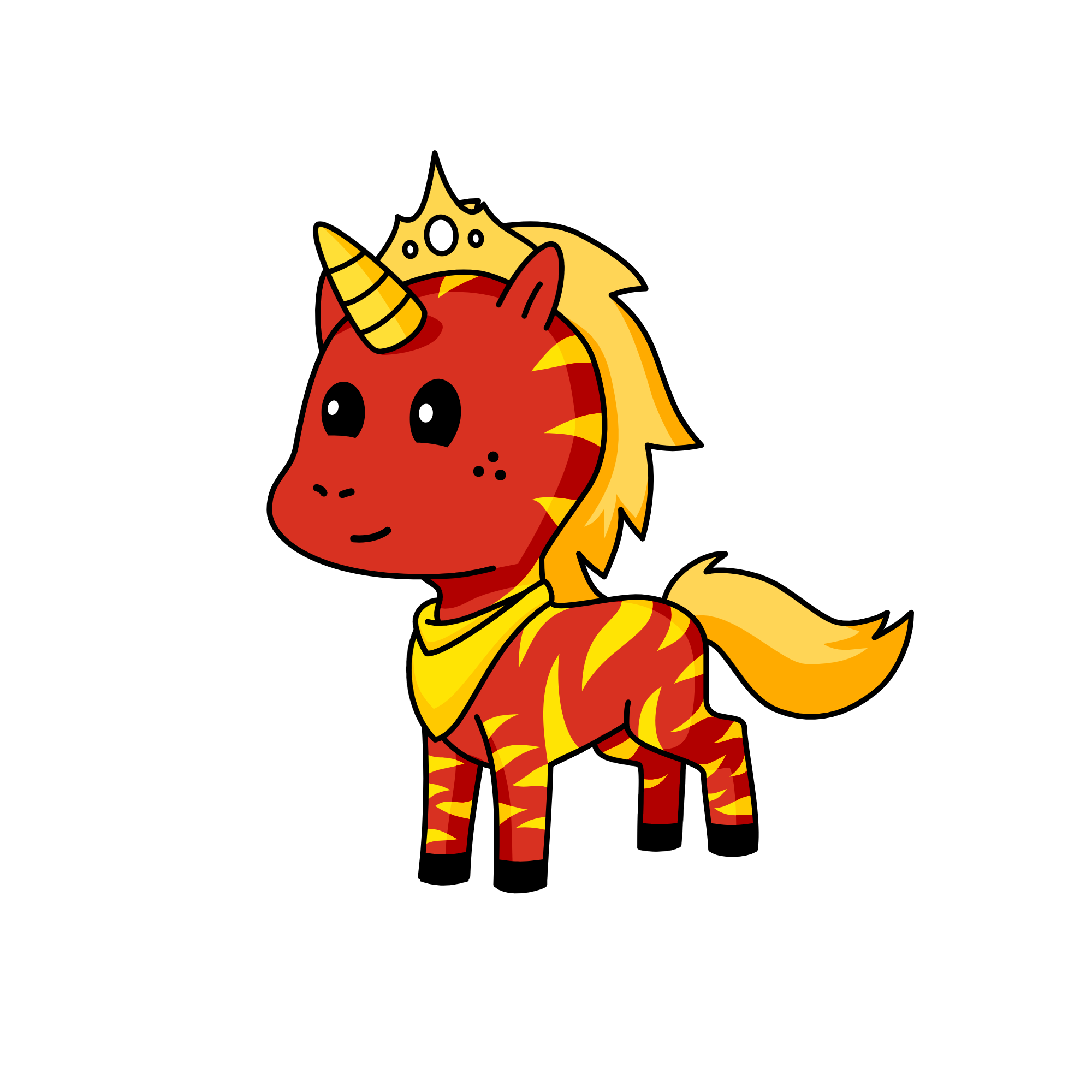 cool boy, the unicorn
