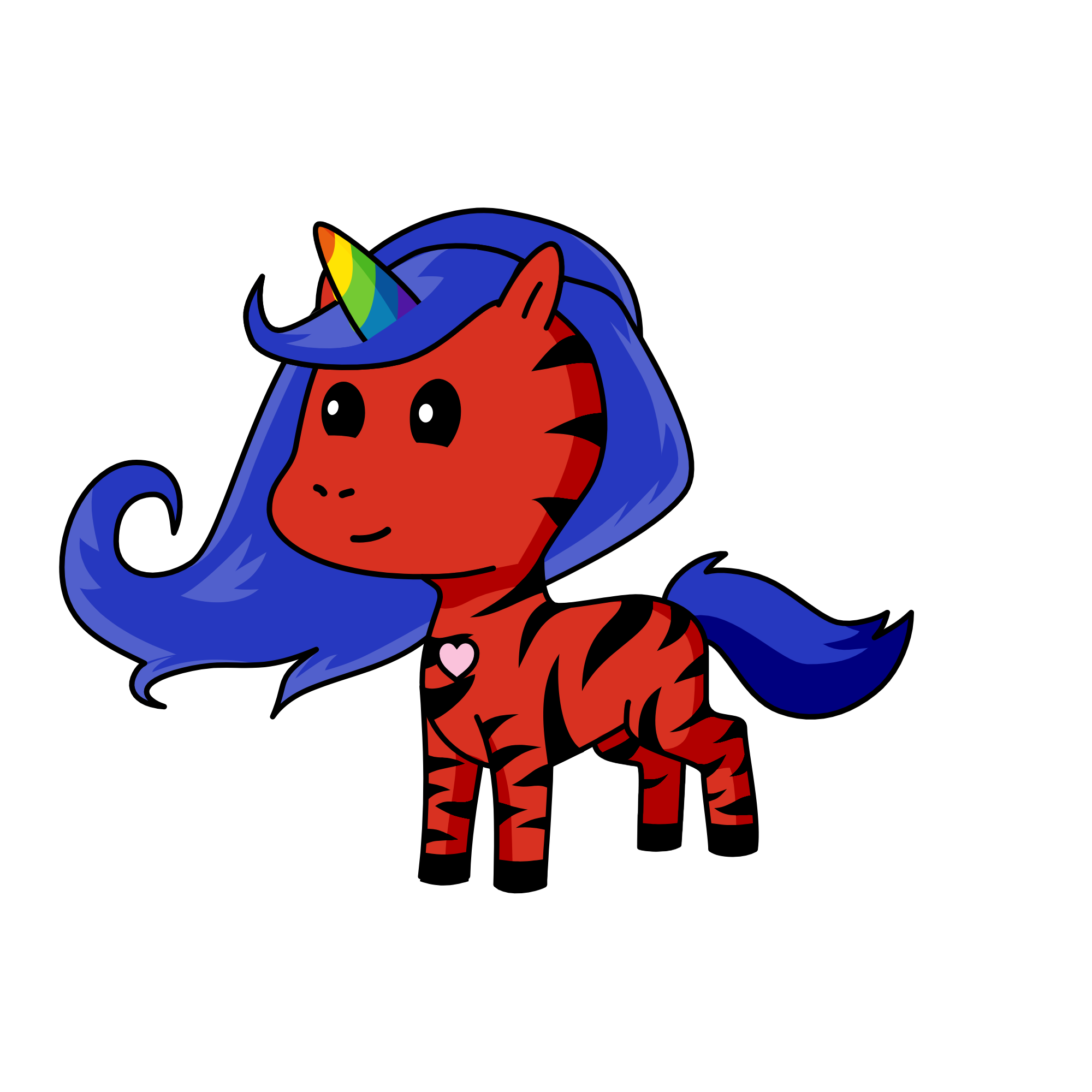 Ladybug, the unicorn