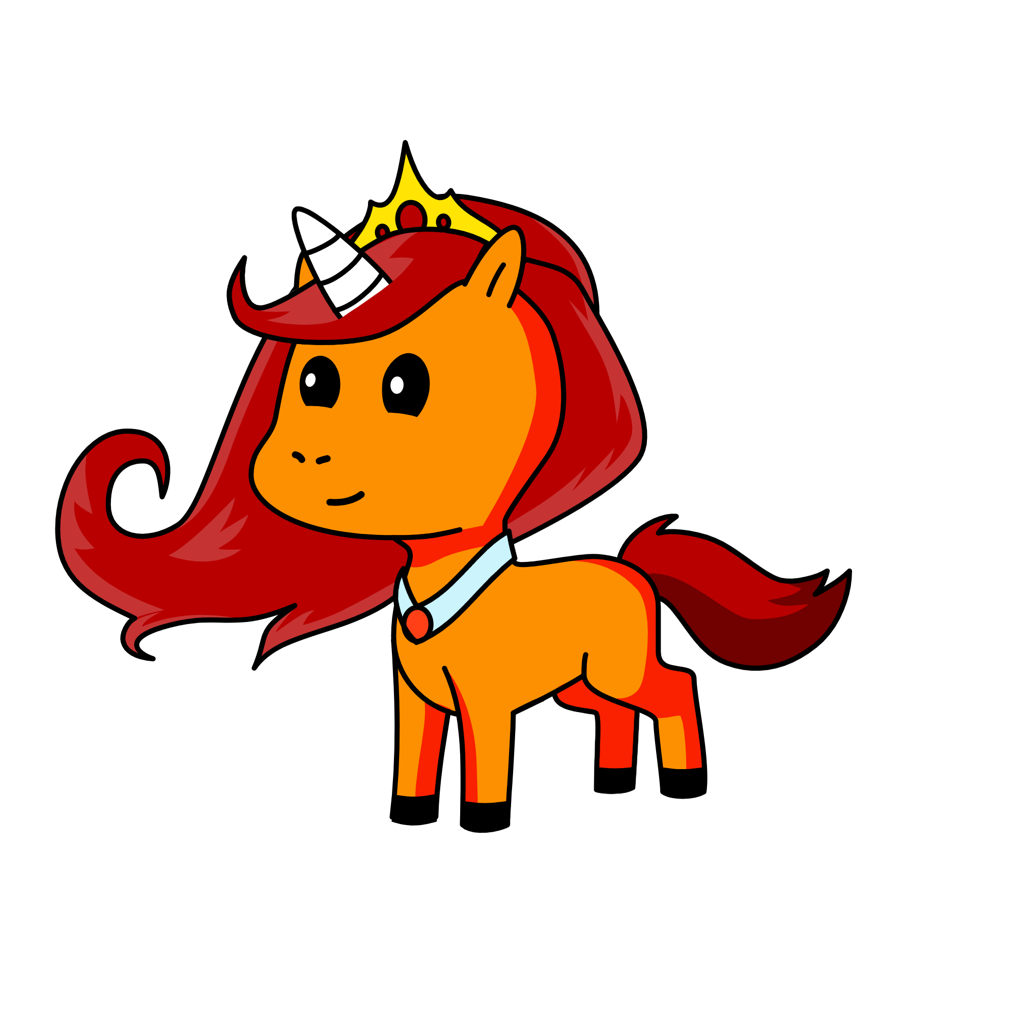 Rena Rouge, the unicorn