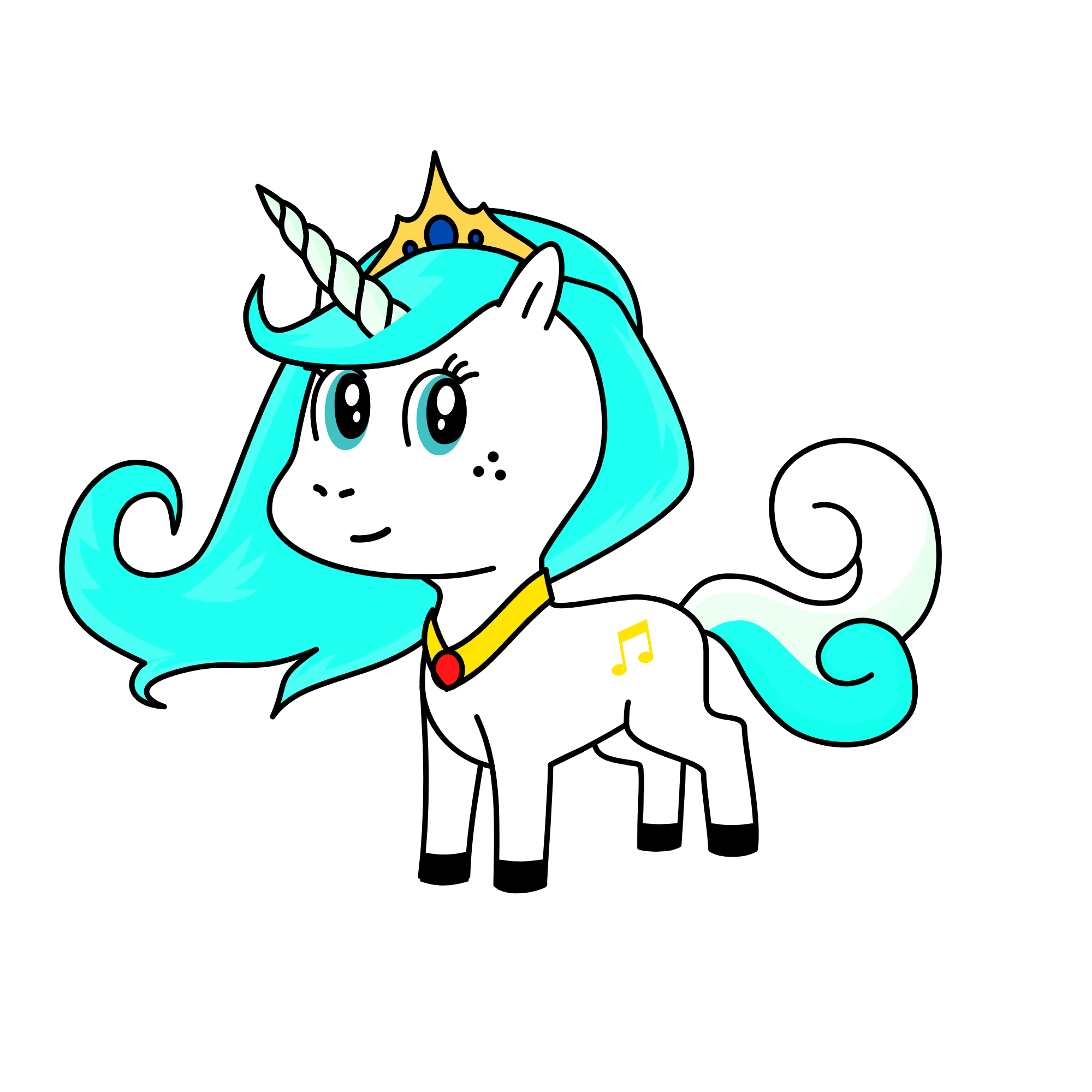 Frozen, the unicorn