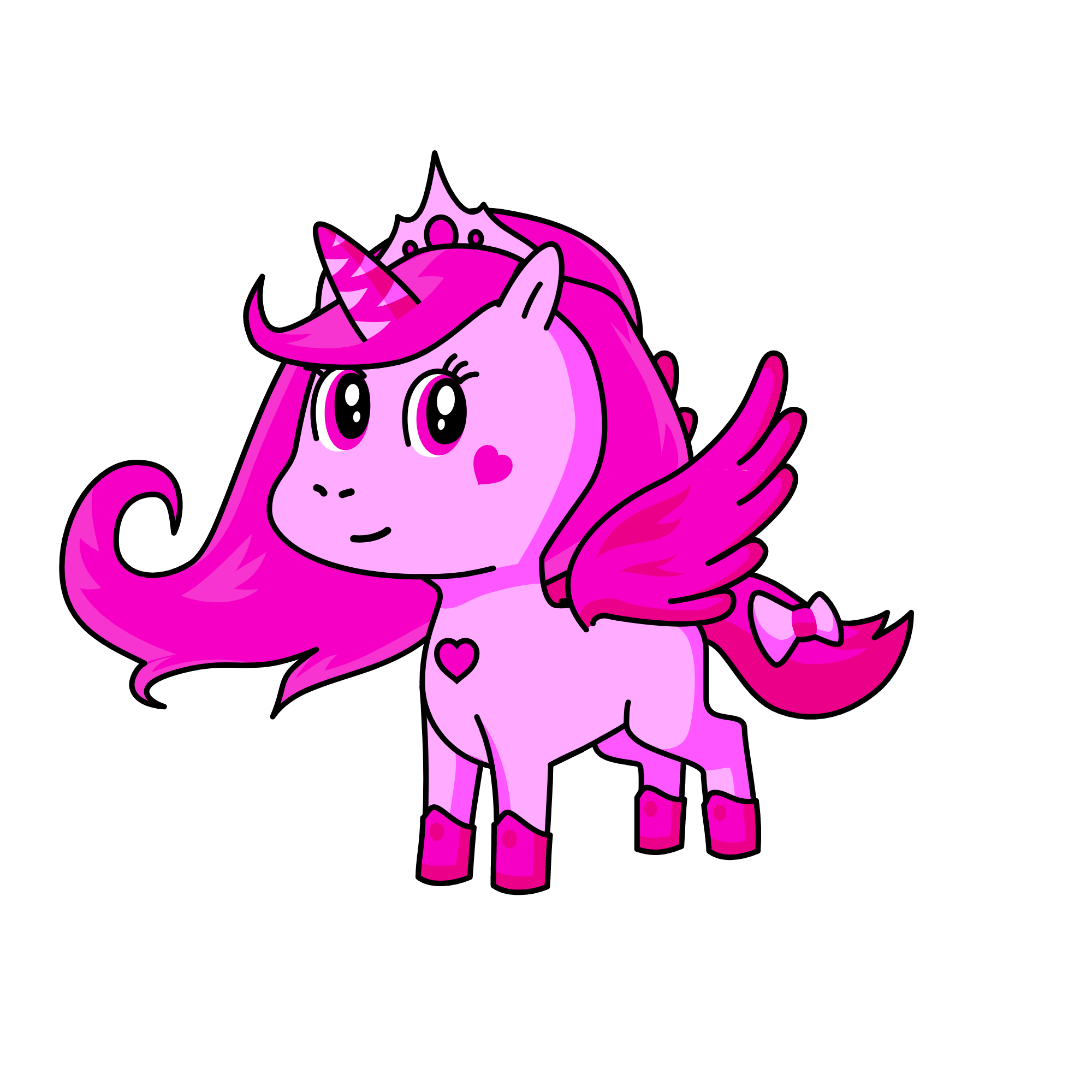 bubble gum, the unicorn