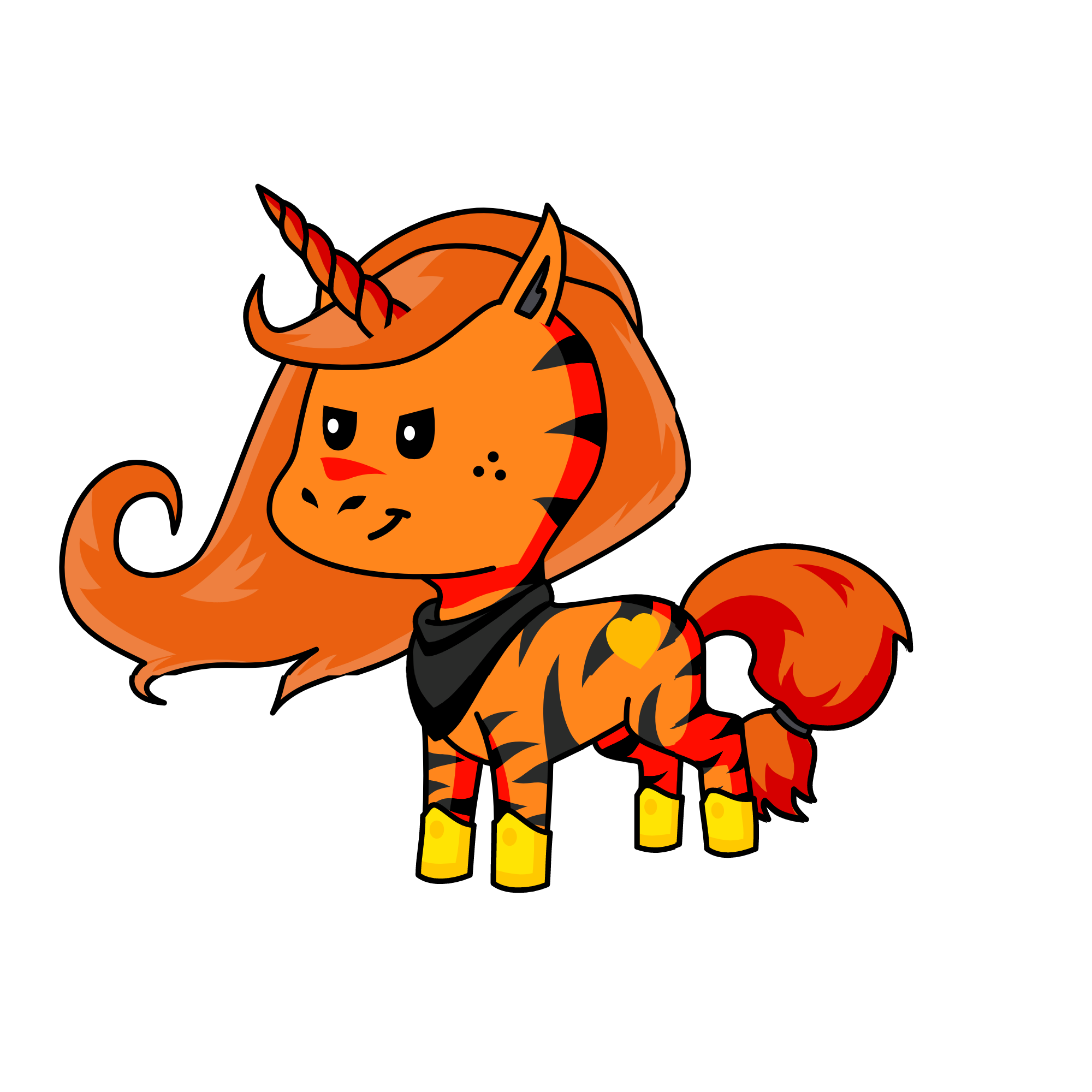 Tigerlily, the unicorn