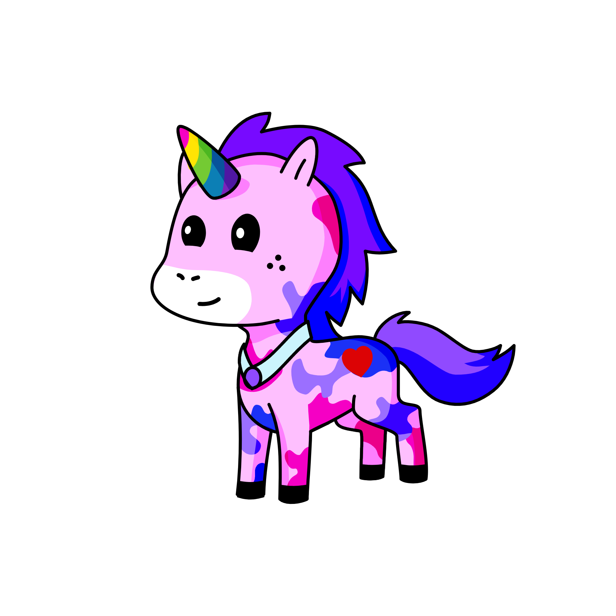 galaxy, the unicorn