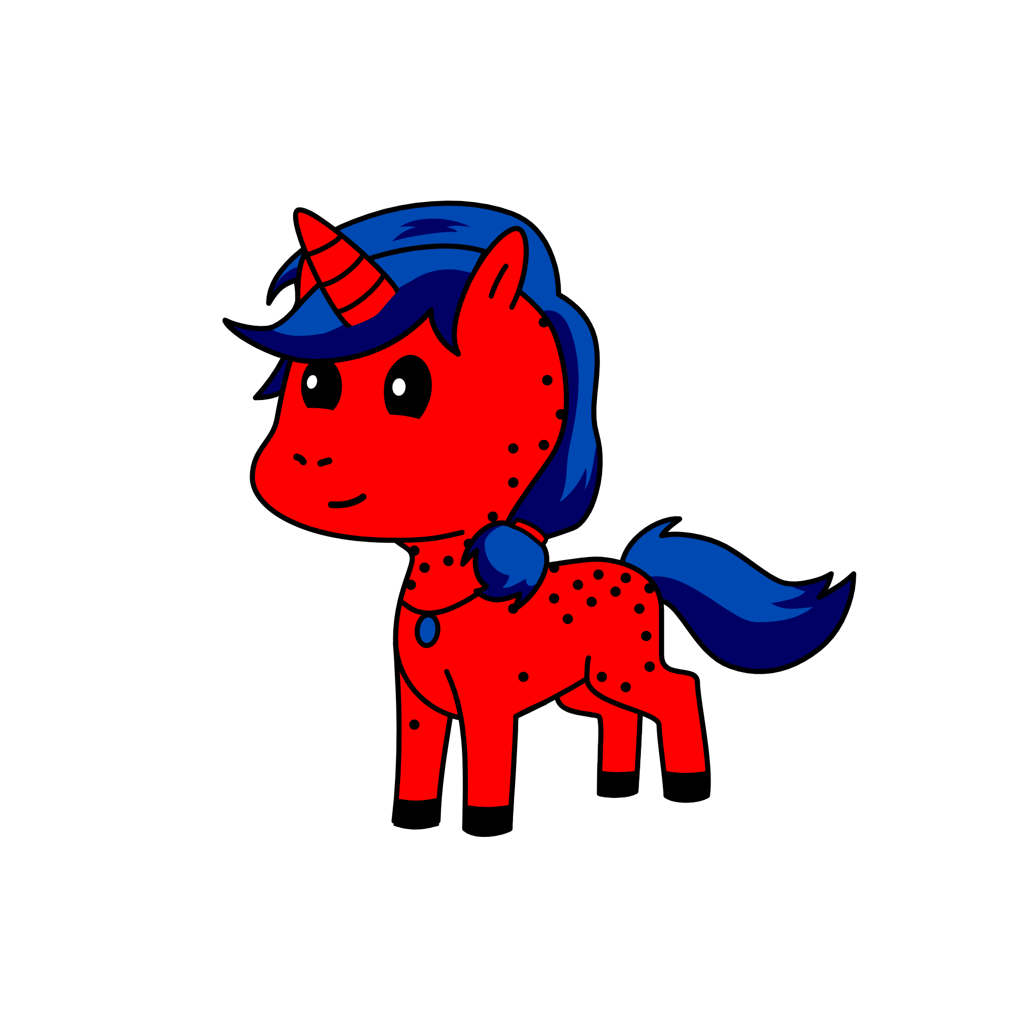 ladybug, the unicorn