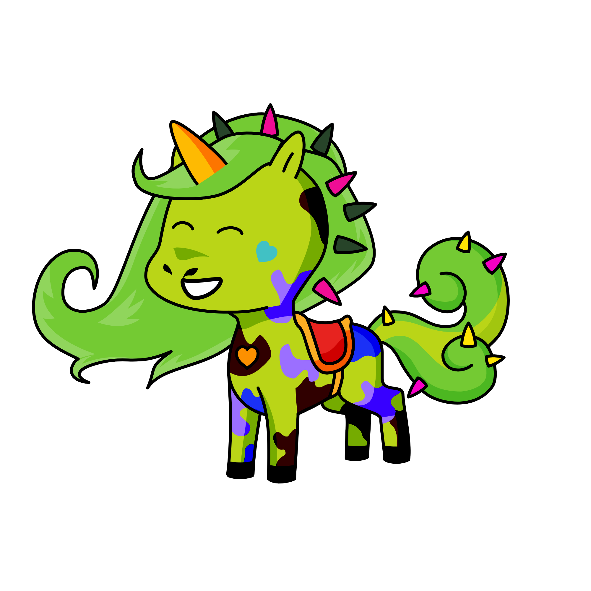 me chic, the unicorn