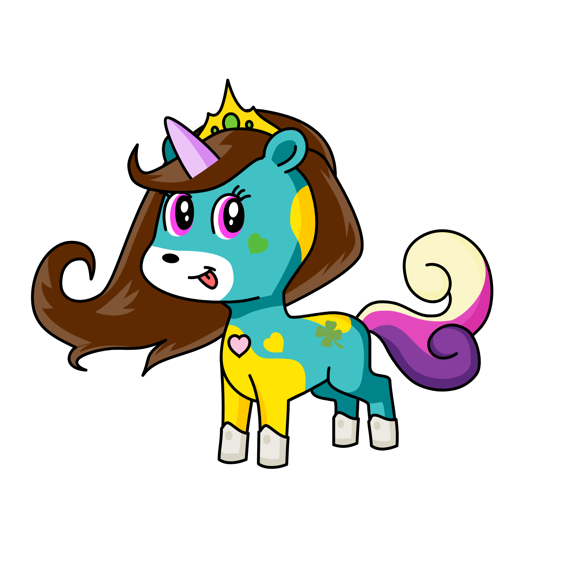 Q.Amelia, the unicorn