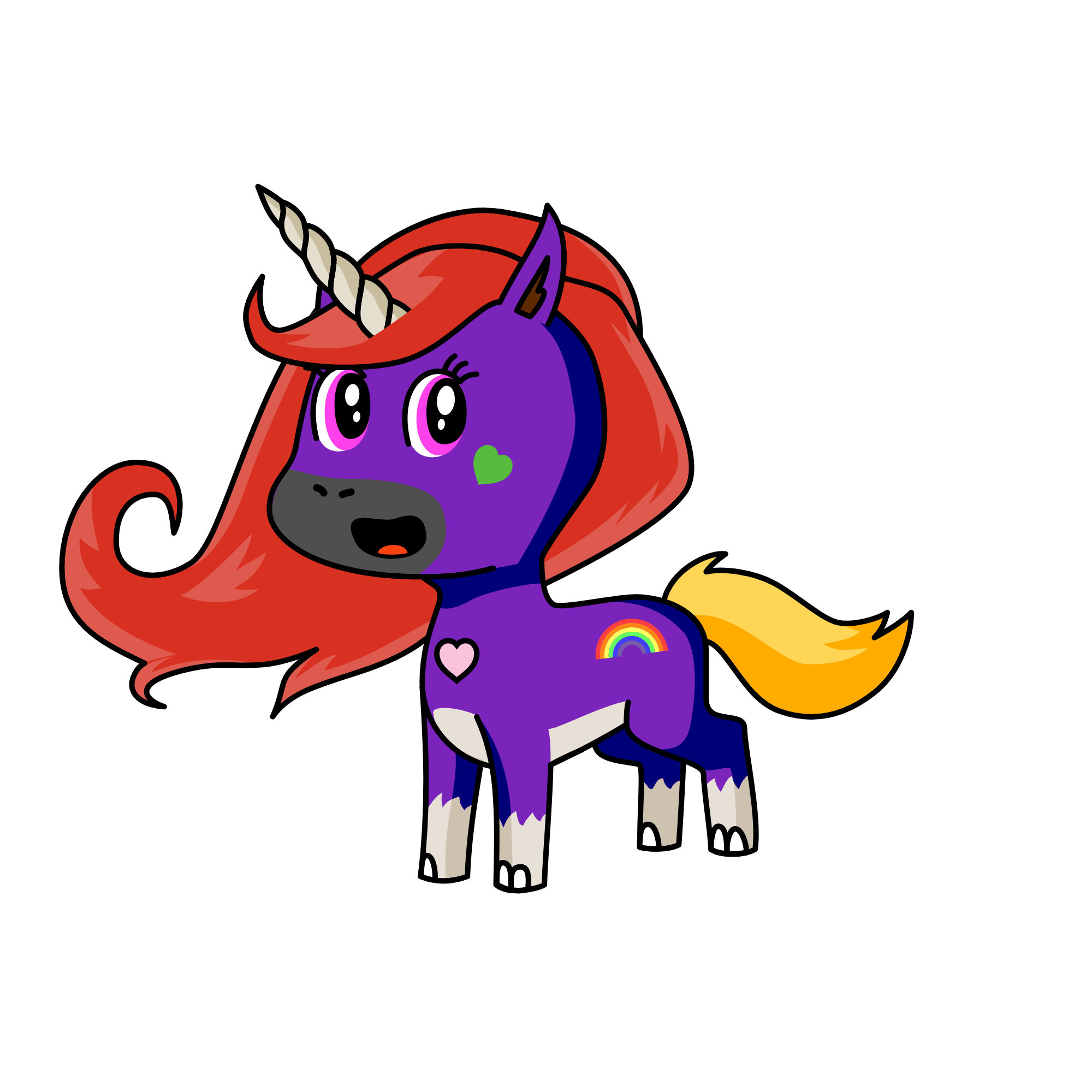 lunar, the unicorn