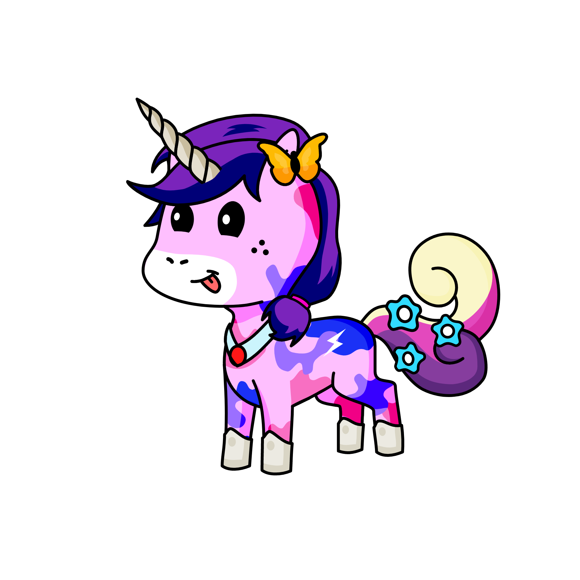 Callaverra, the unicorn