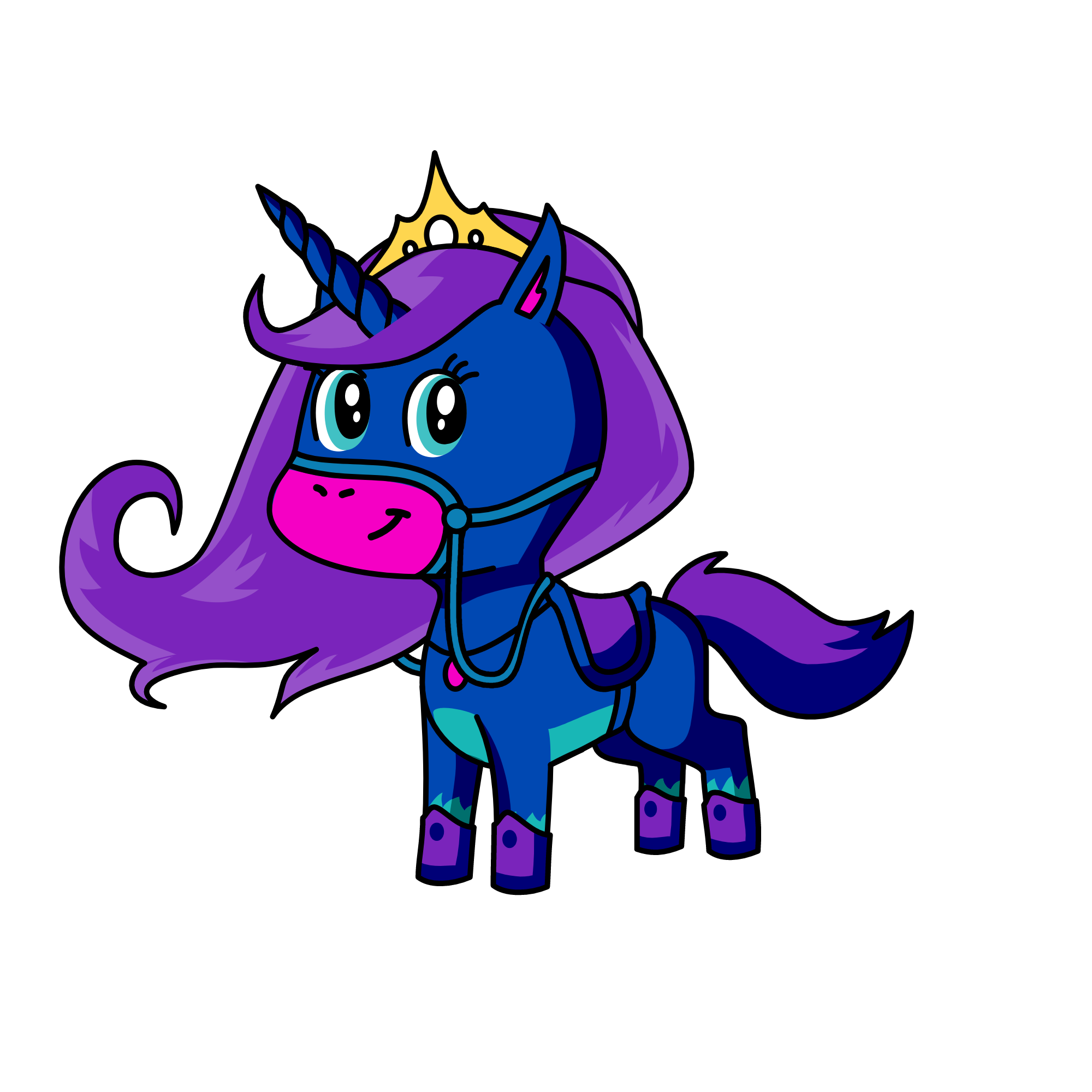 princess luna, the unicorn
