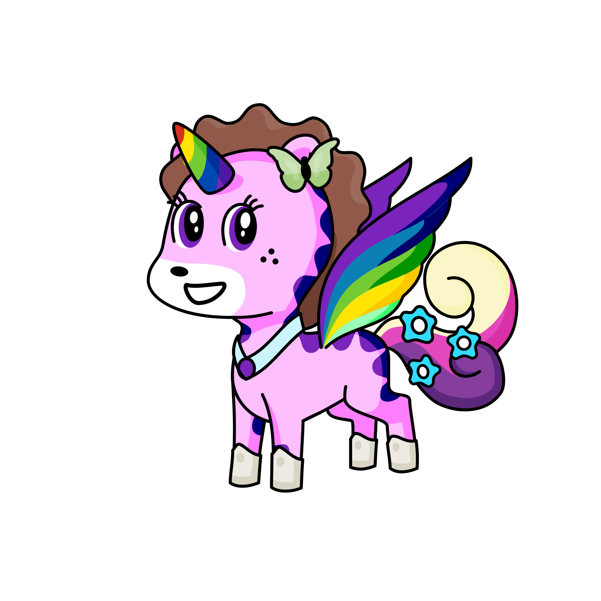 OLIVIA, the unicorn