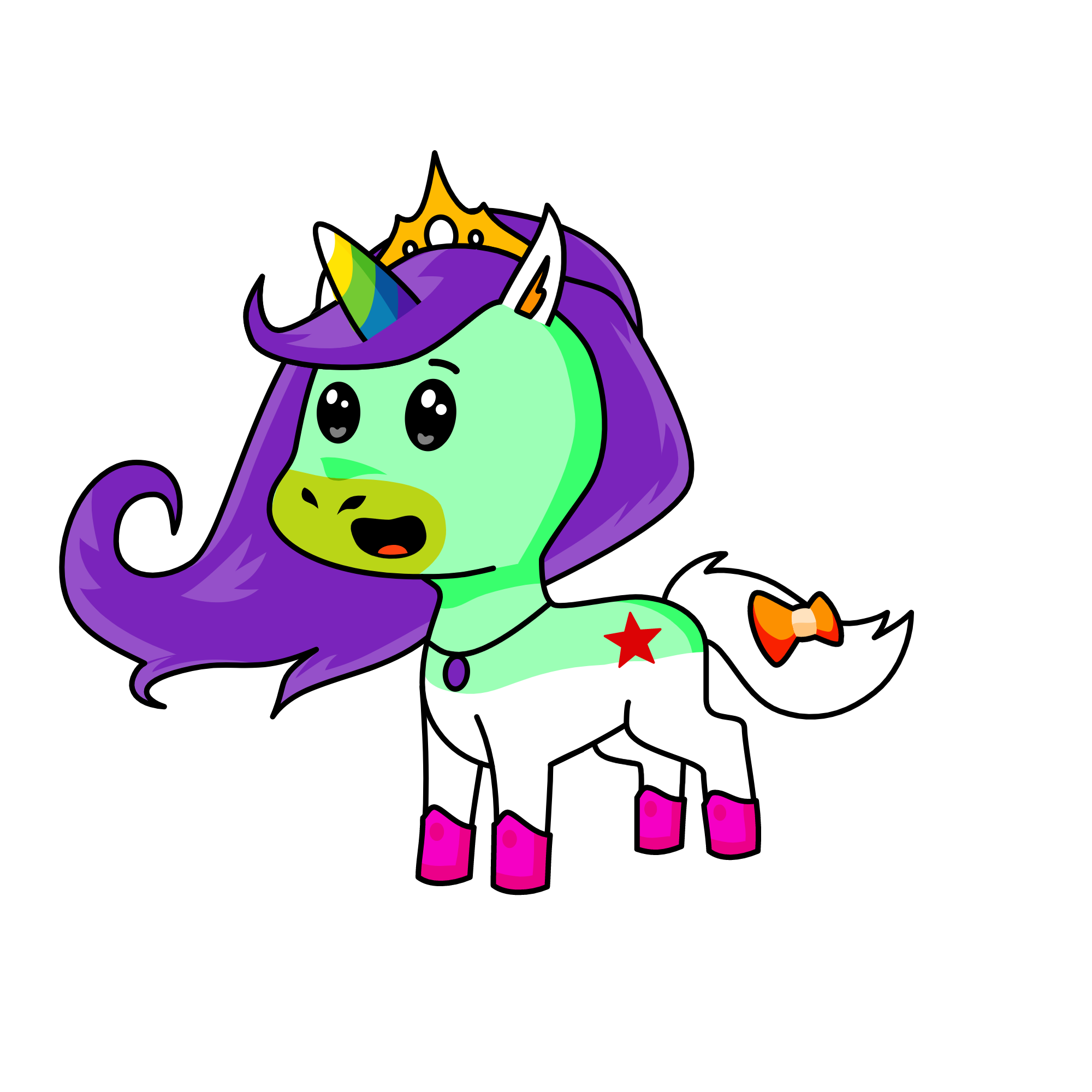 MELY, the unicorn