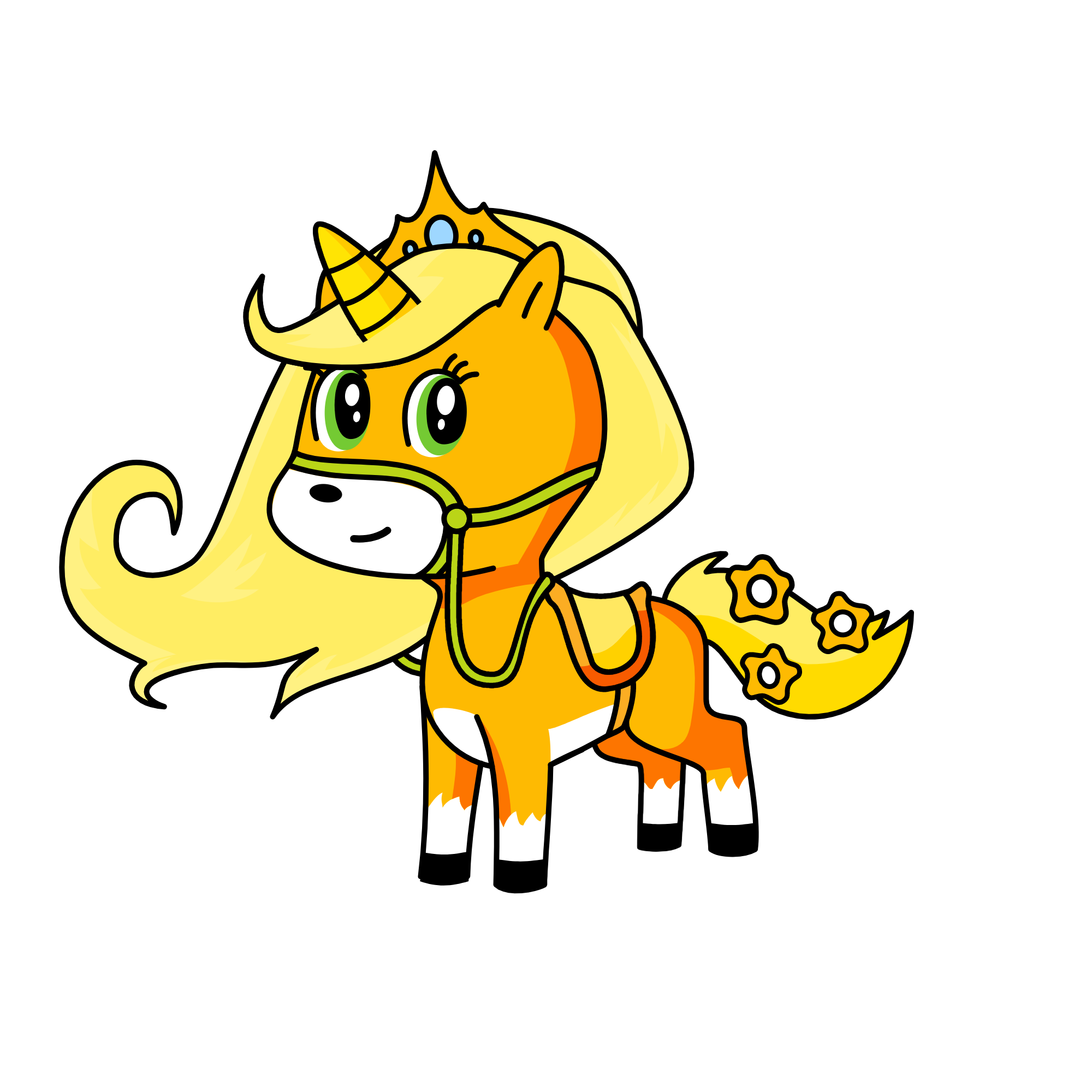 Buttercup, the unicorn