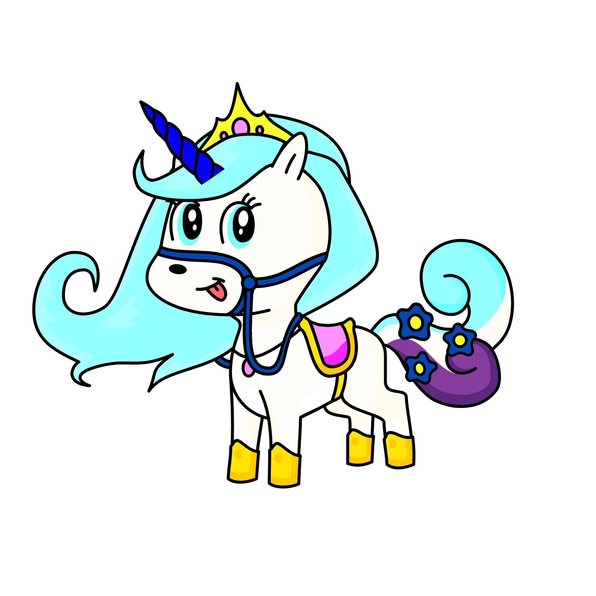 nevinha, the unicorn