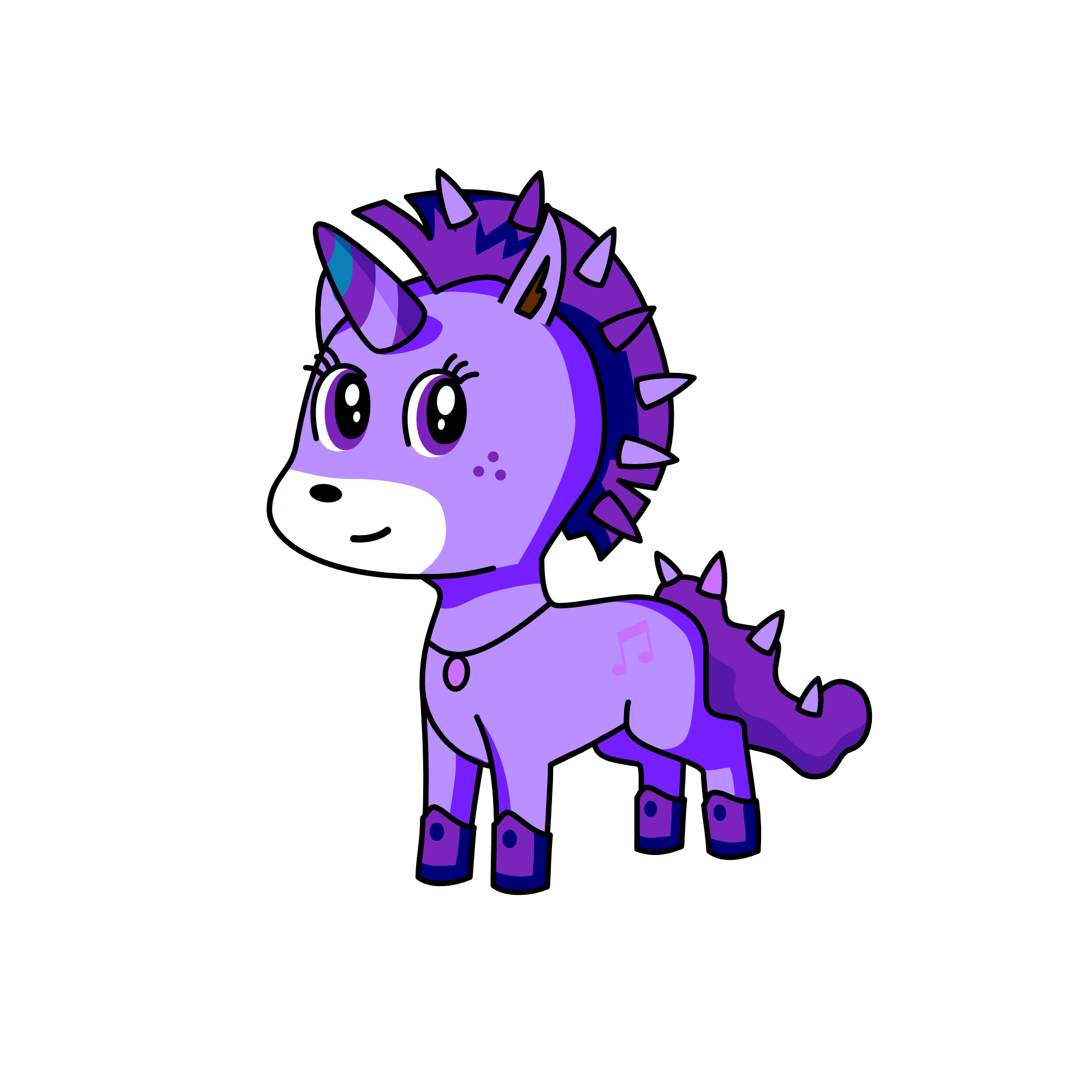 Luna, the unicorn