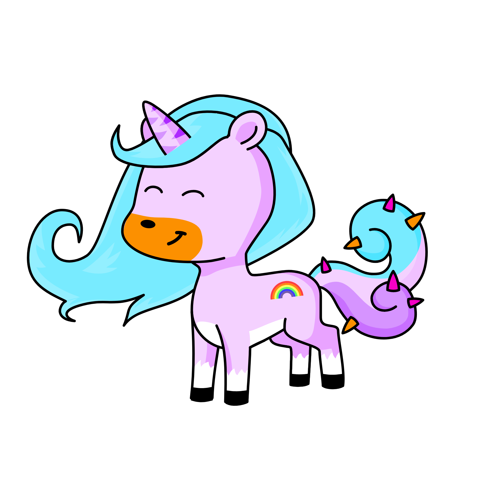 Cotton Candy, the unicorn