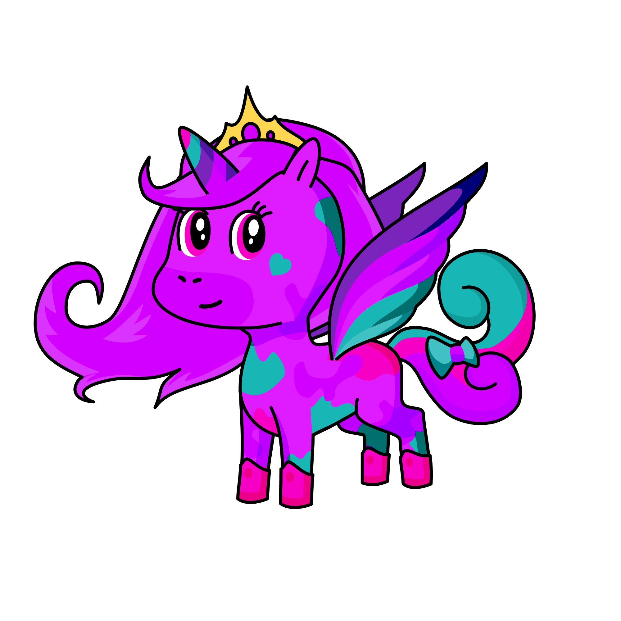 Kreazea, the unicorn