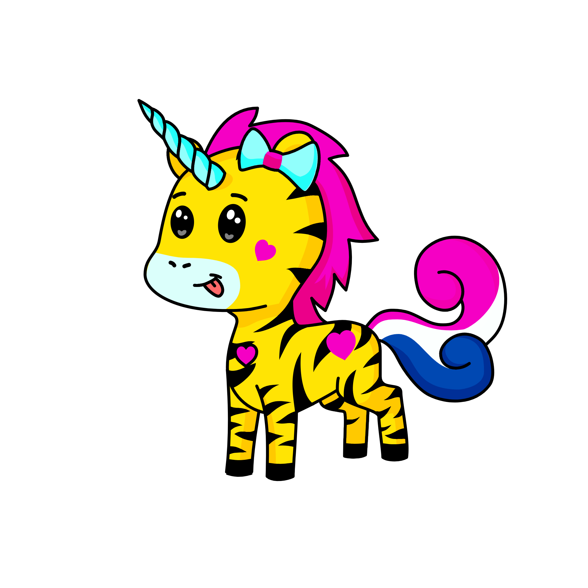 Sunny Sugar Bannana, the unicorn