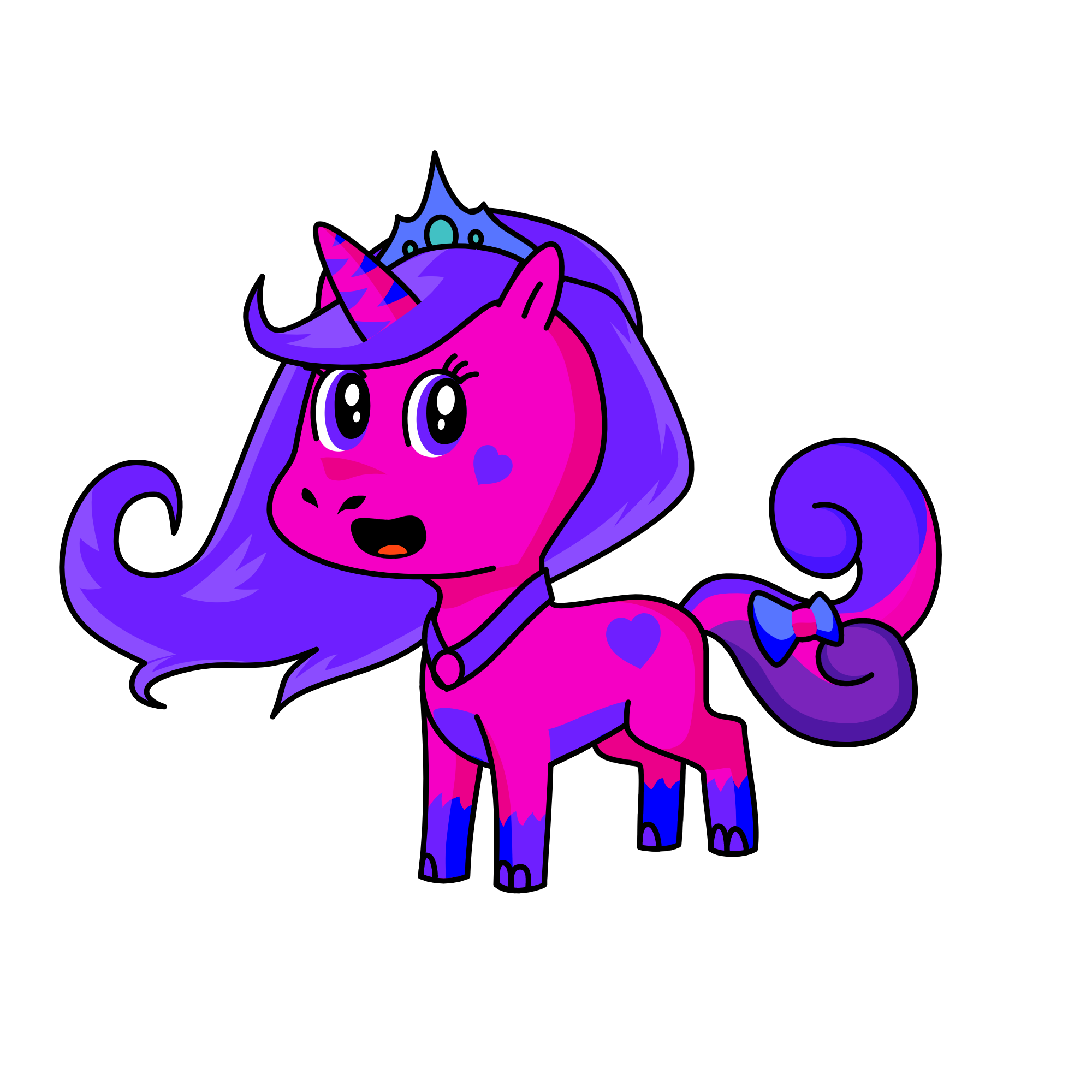 Moon, the unicorn