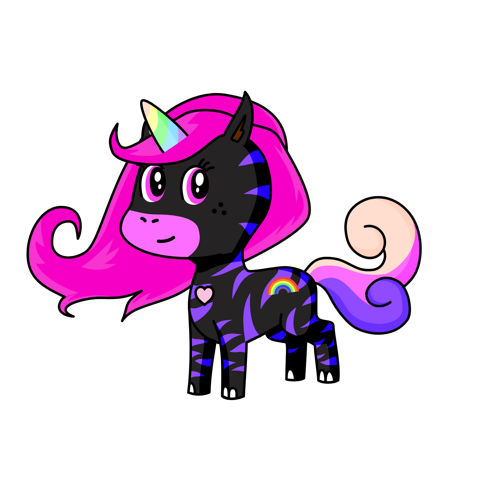 Cutiecorn, the unicorn