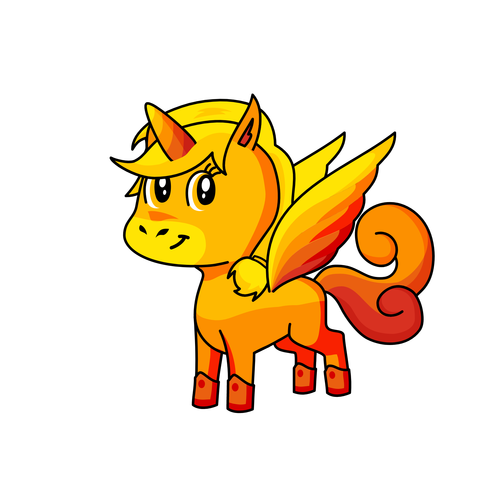fire, the unicorn