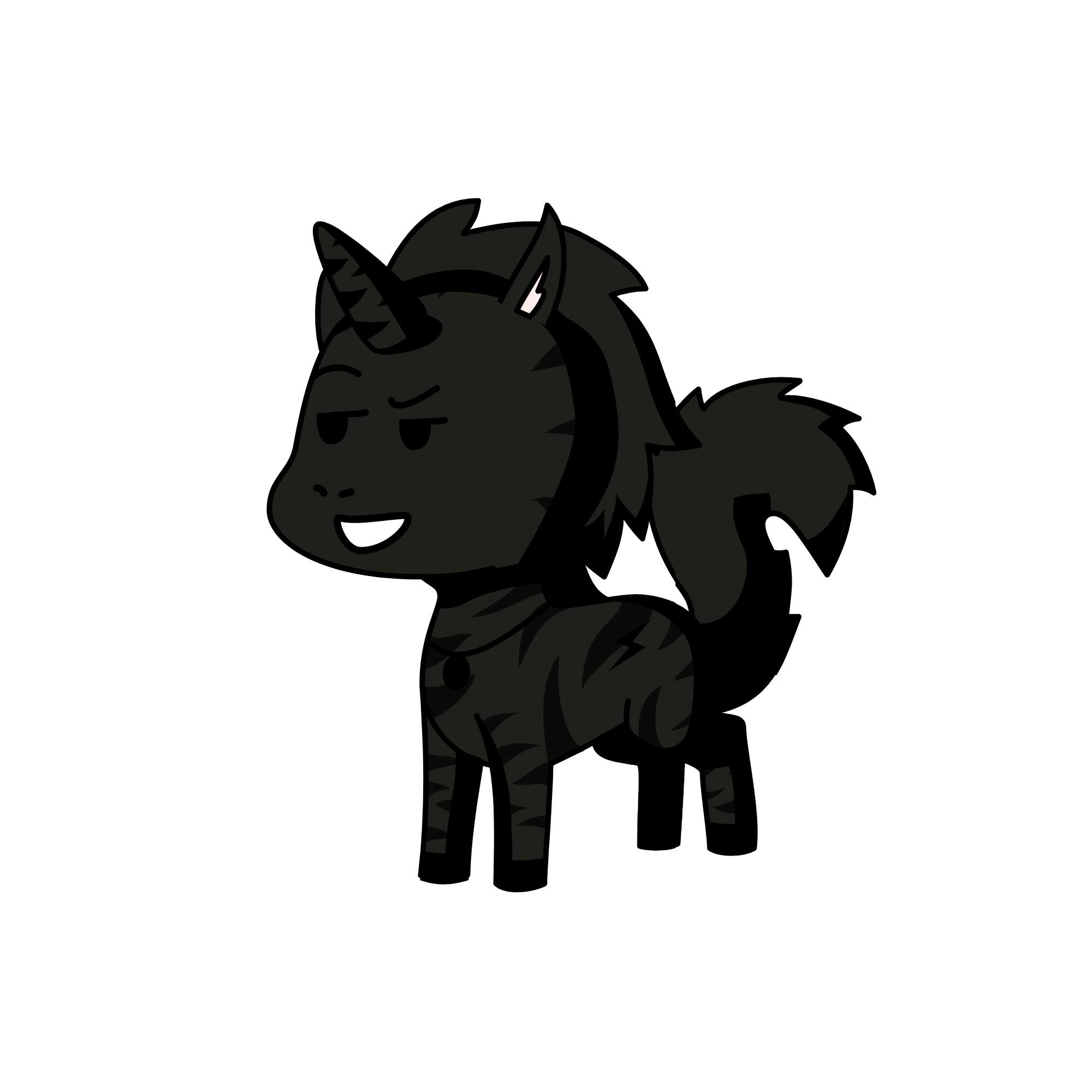 Cat Noir, the unicorn