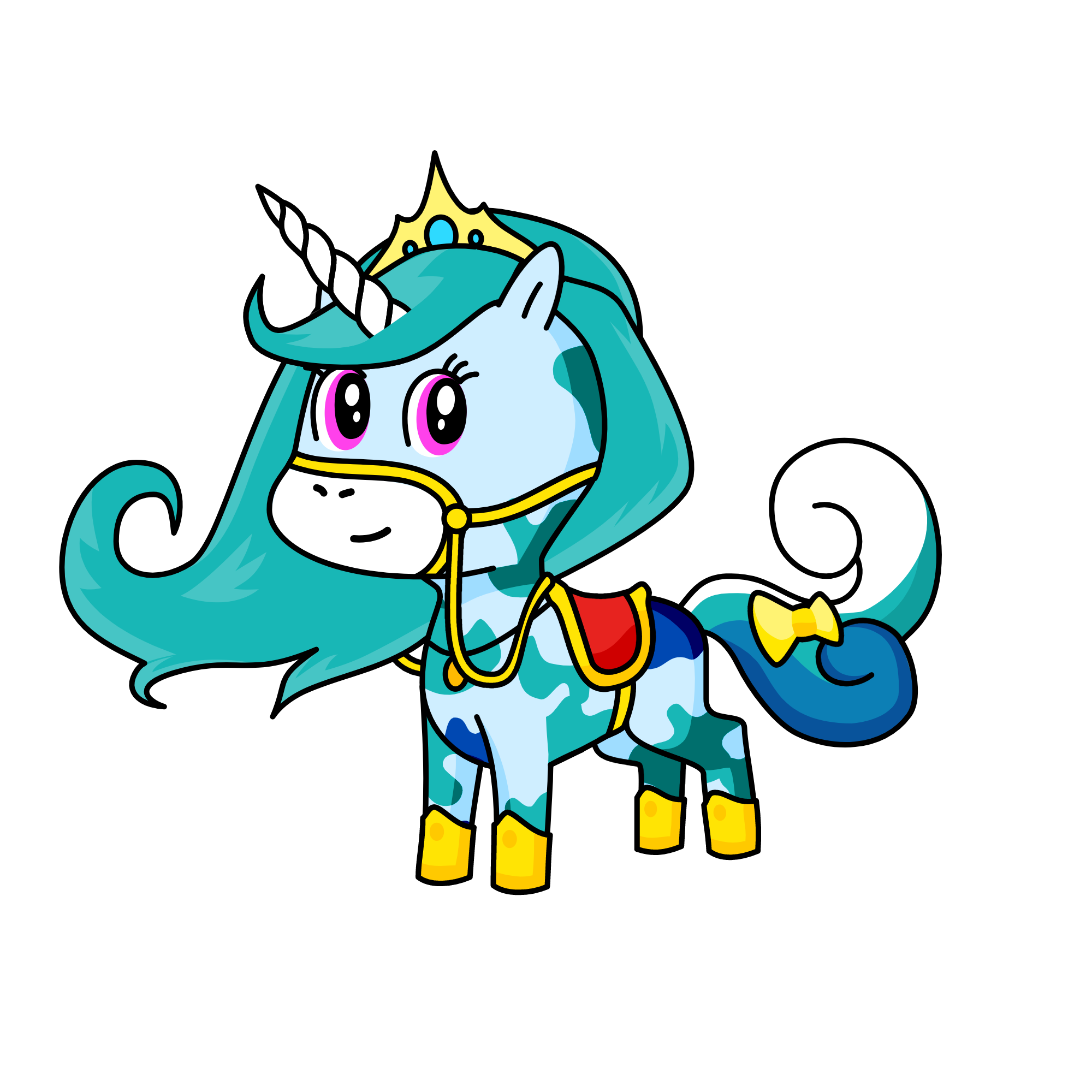Ms, the unicorn