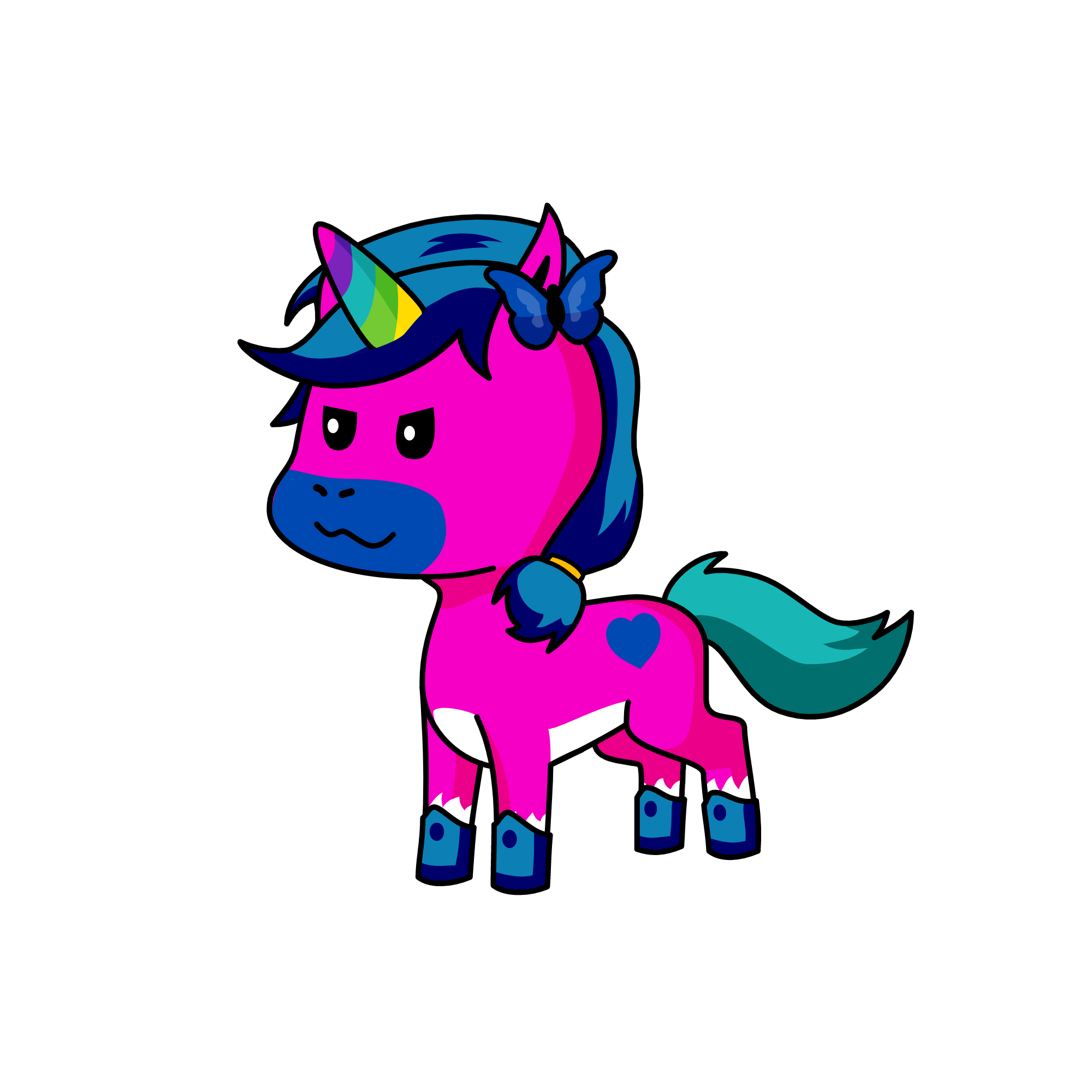 Rocky :3, the unicorn