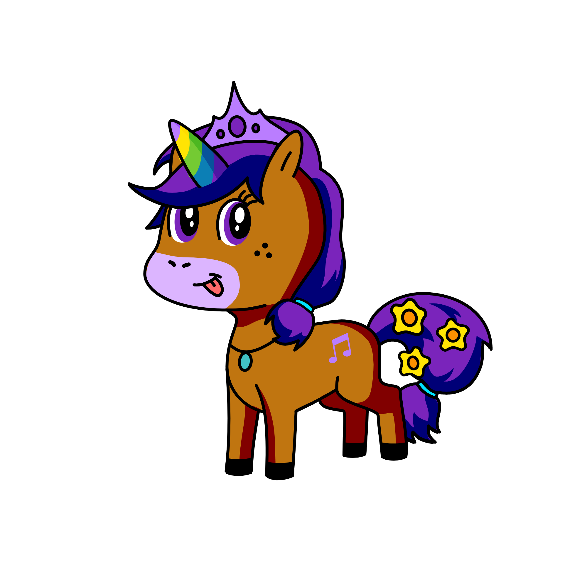 summer, the unicorn