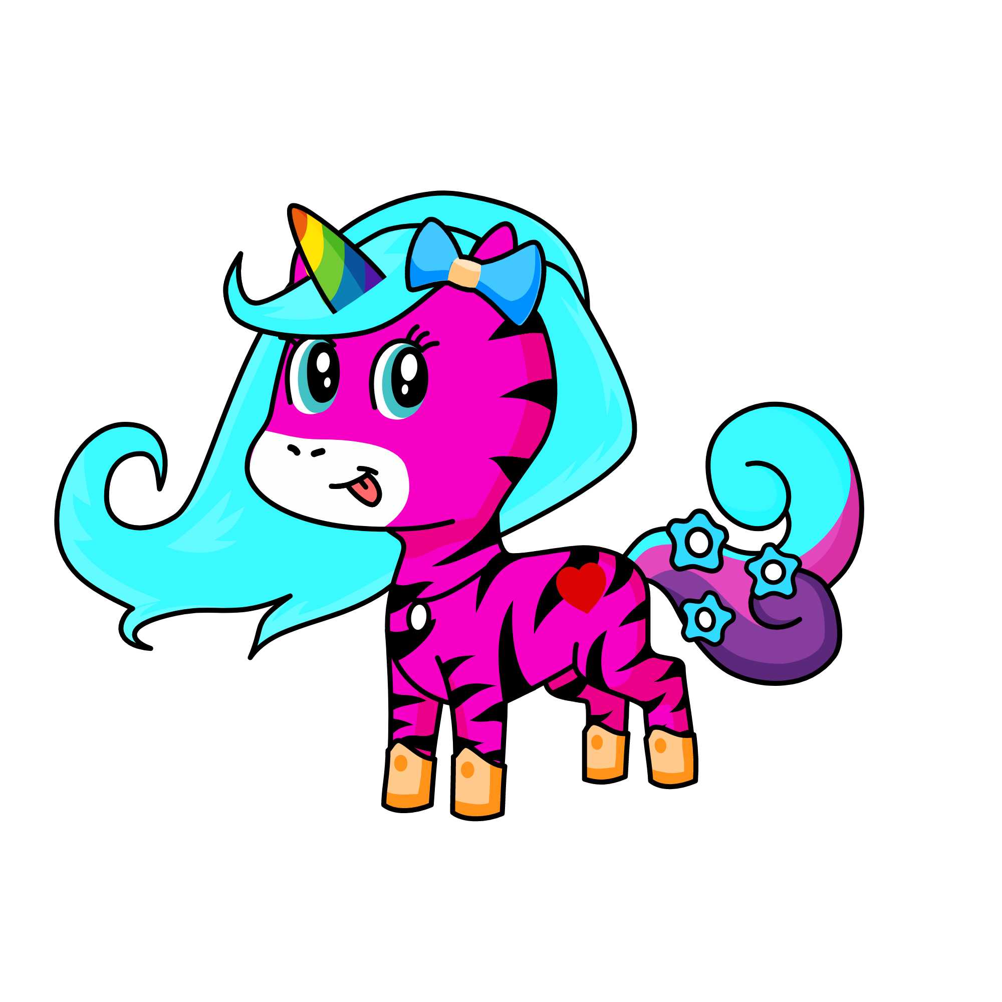 Clair, the unicorn